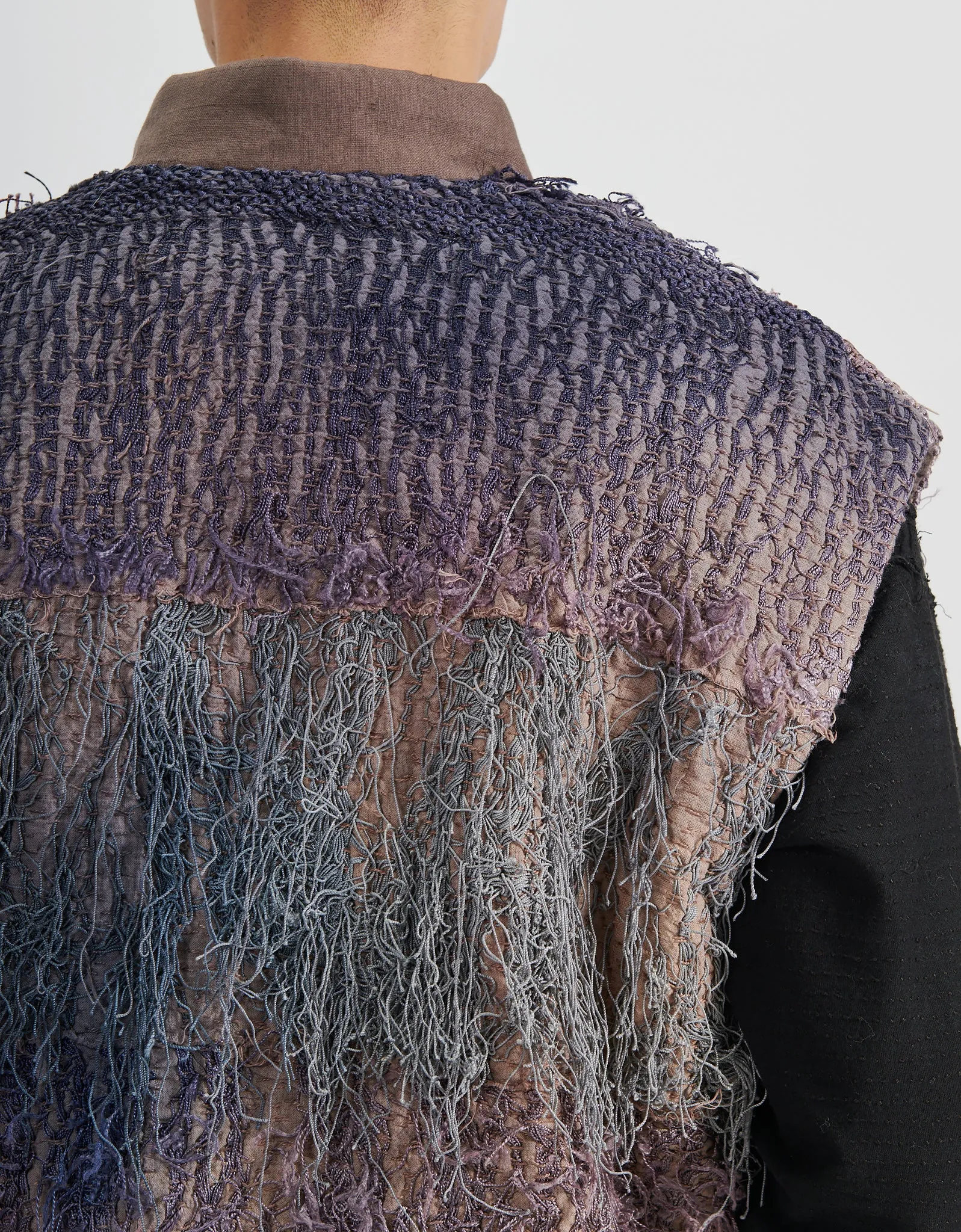 19th Century Silk Fringe Froth Gilet sold by By Walid product image thumbnail 2