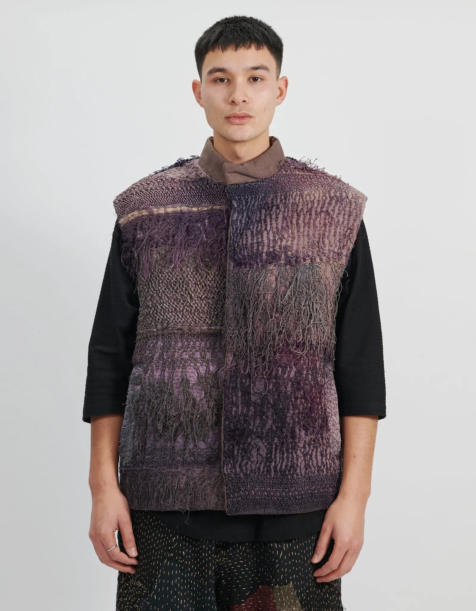 19th Century Silk Fringe Froth Gilet sold by By Walid