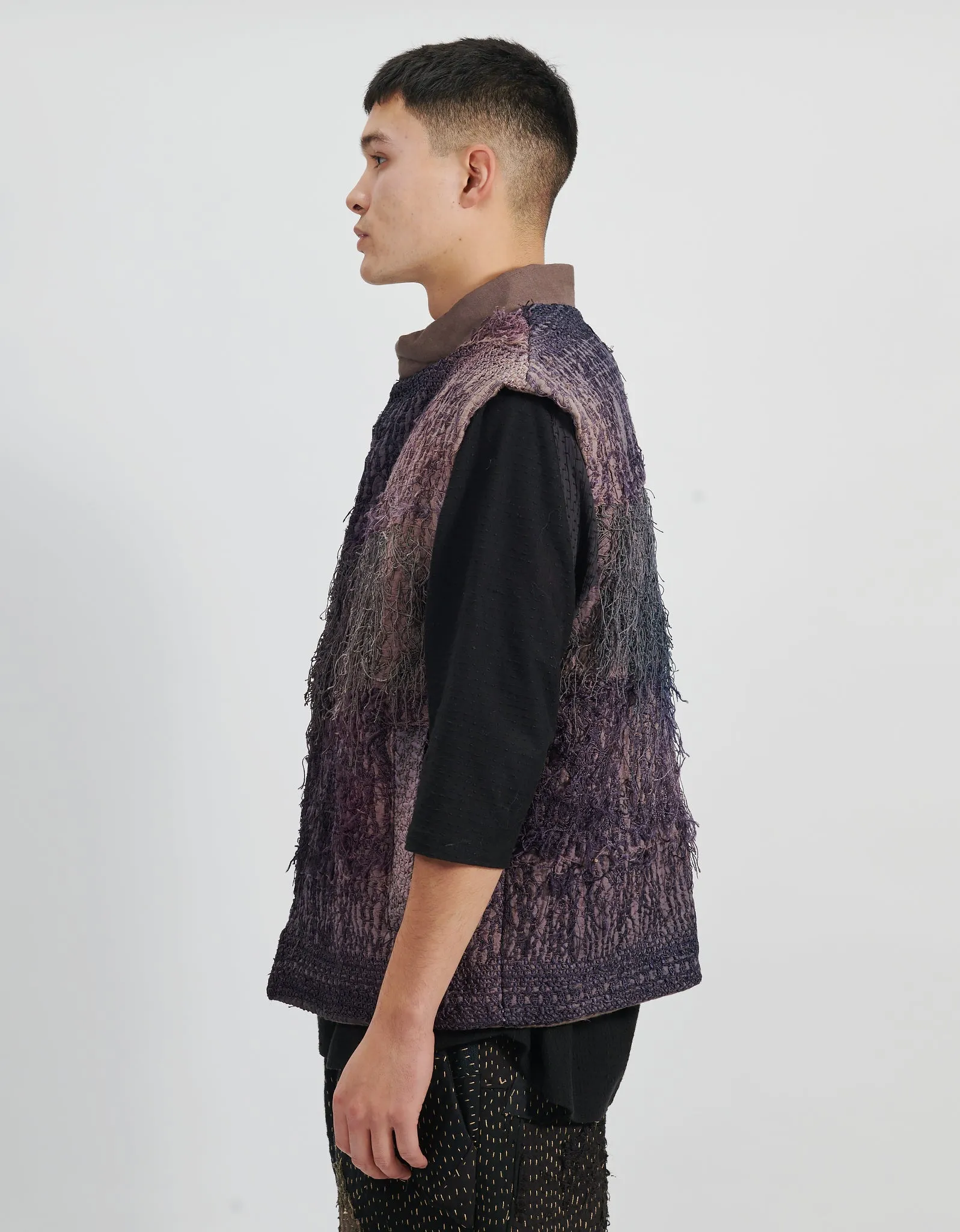 19th Century Silk Fringe Froth Gilet sold by By Walid product image thumbnail 3