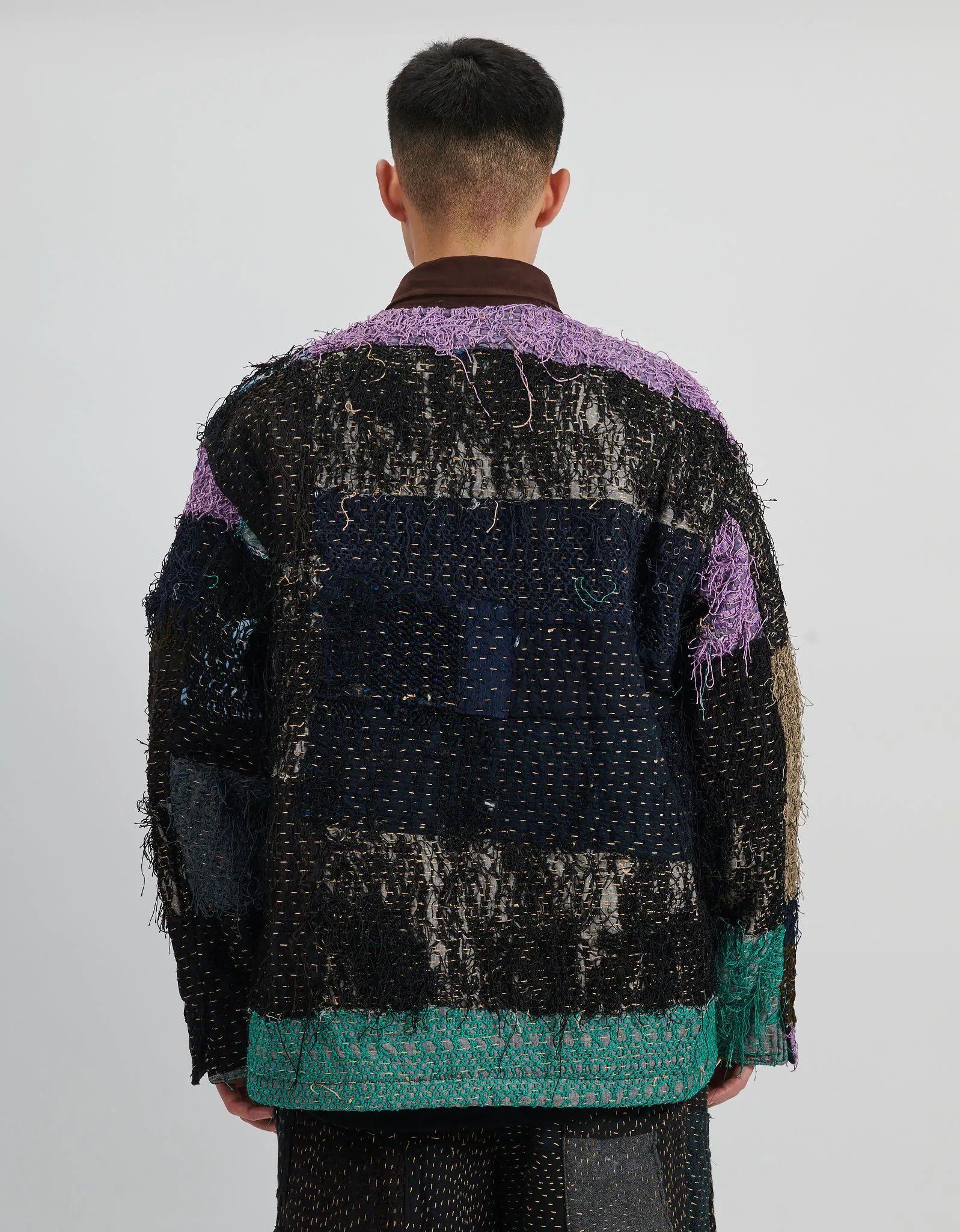 19th Century Silk Fringe Froth Rain Jacket sold by By Walid product image thumbnail 4