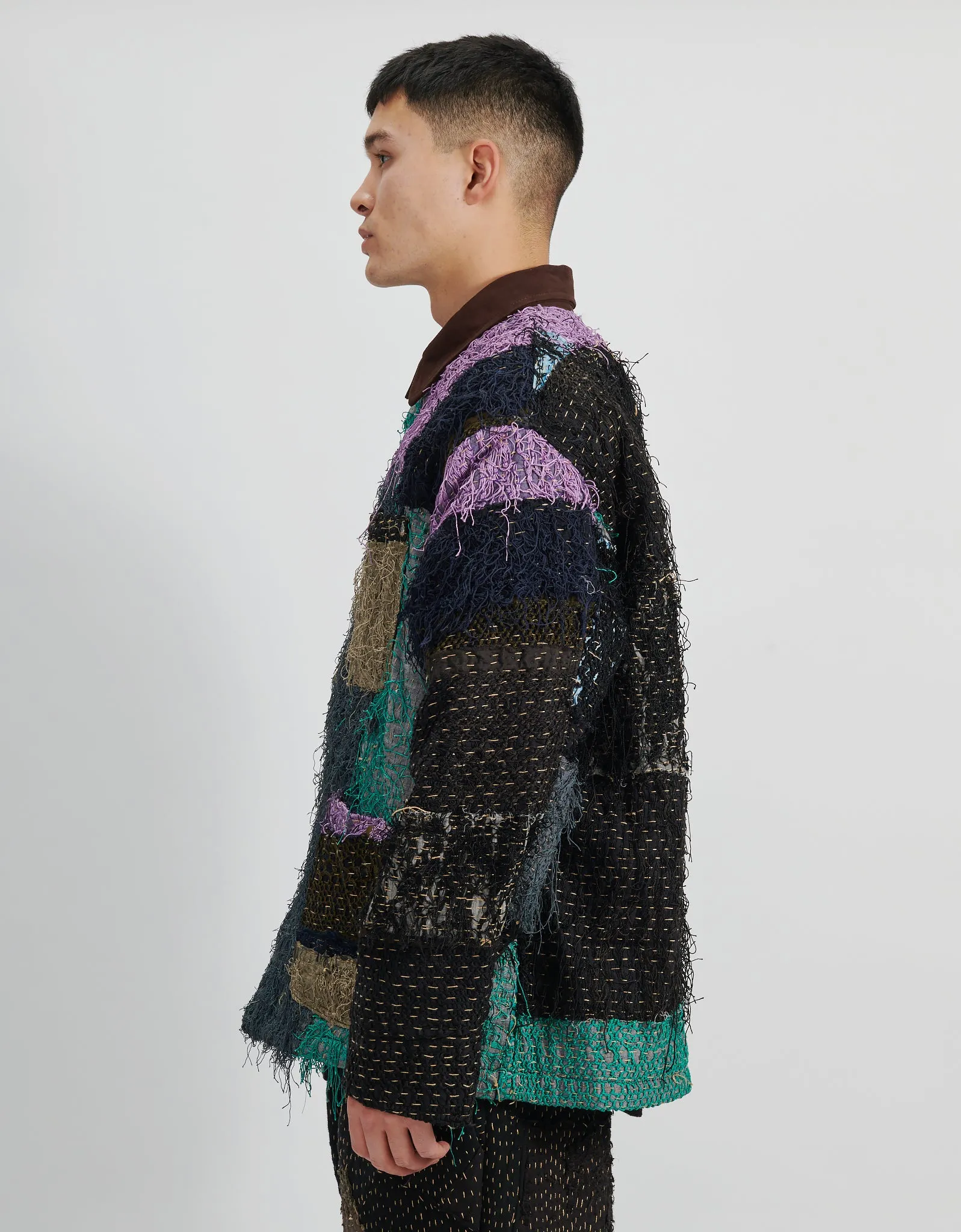 19th Century Silk Fringe Froth Rain Jacket sold by By Walid product image thumbnail 3