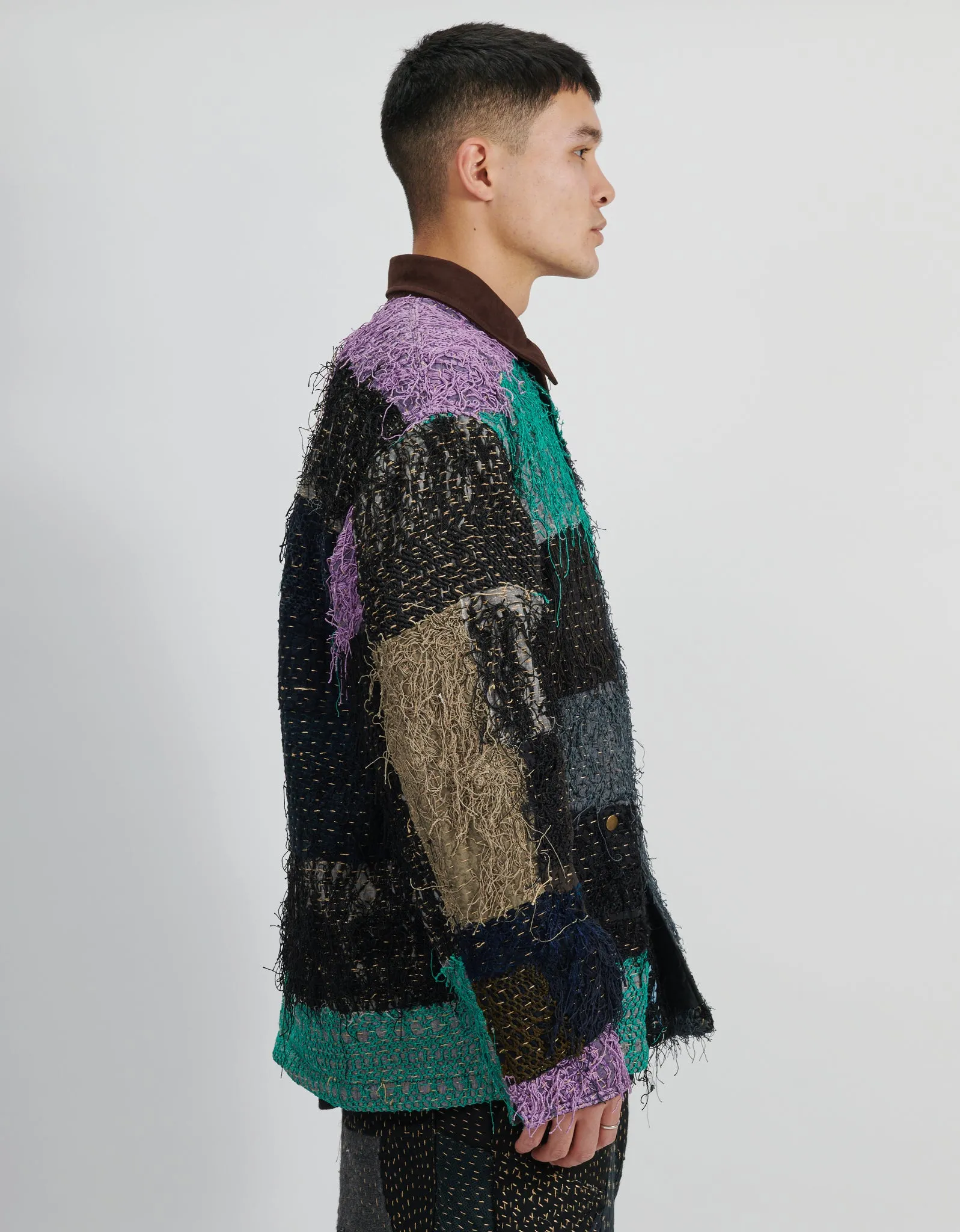 19th Century Silk Fringe Froth Rain Jacket sold by By Walid product image thumbnail 5