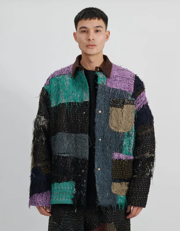 19th Century Silk Fringe Froth Rain Jacket sold by By Walid