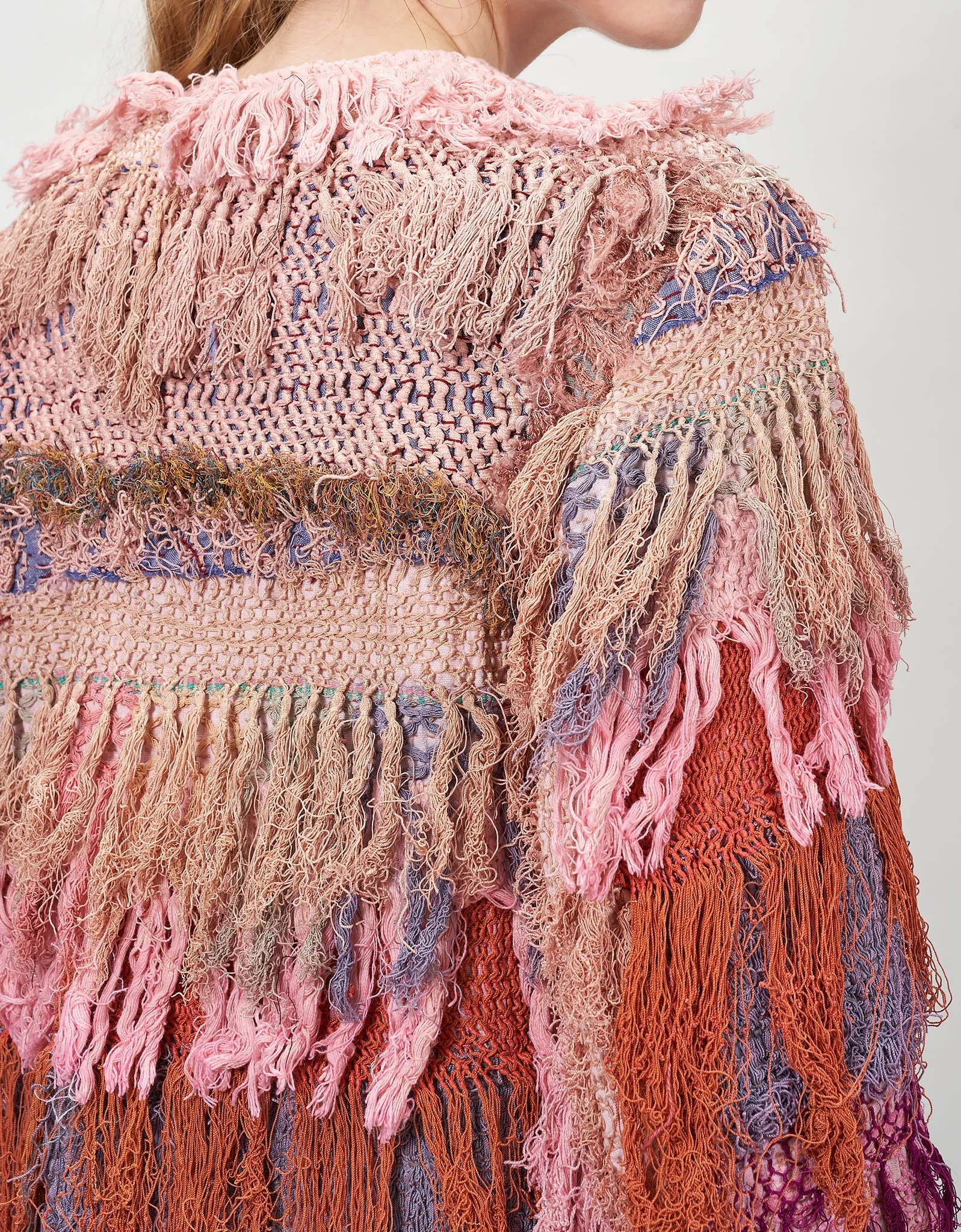 19th Century Silk Fringe Froth Tanita Coat sold by By Walid product image thumbnail 2