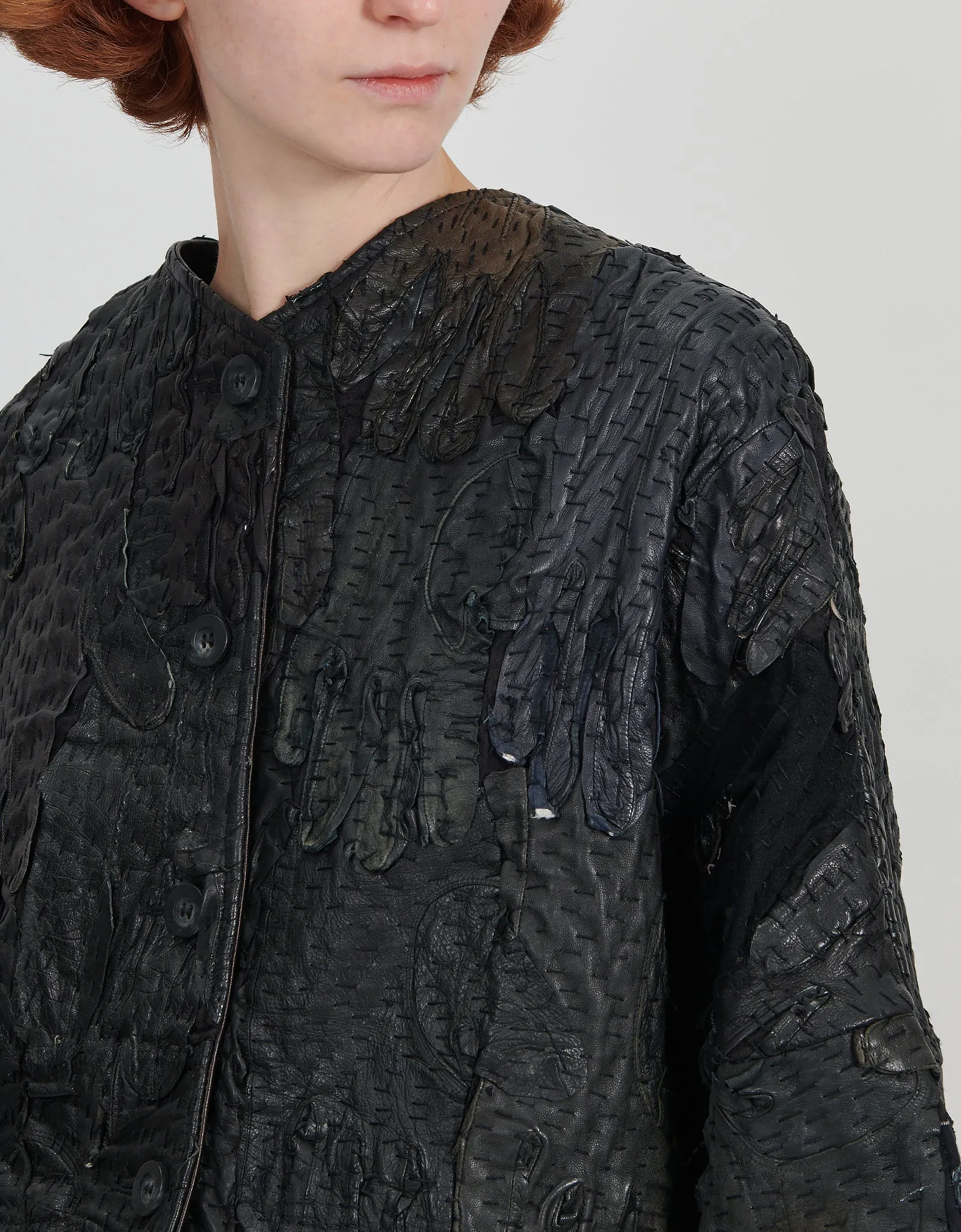 19th Century Leather Gloves Bella Jacket sold by By Walid product image thumbnail 2