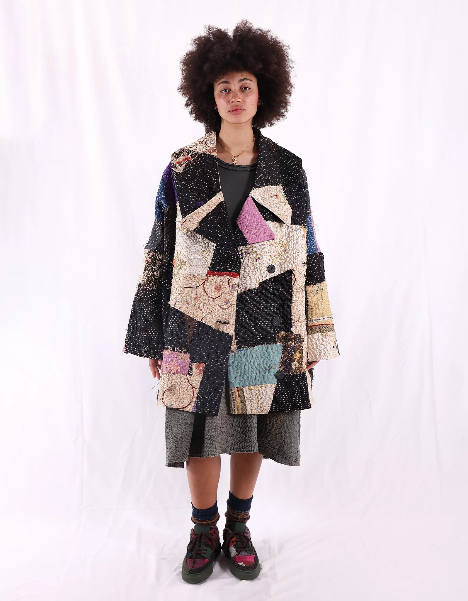 19th Century Chinese Silk Inga Coat sold by By Walid