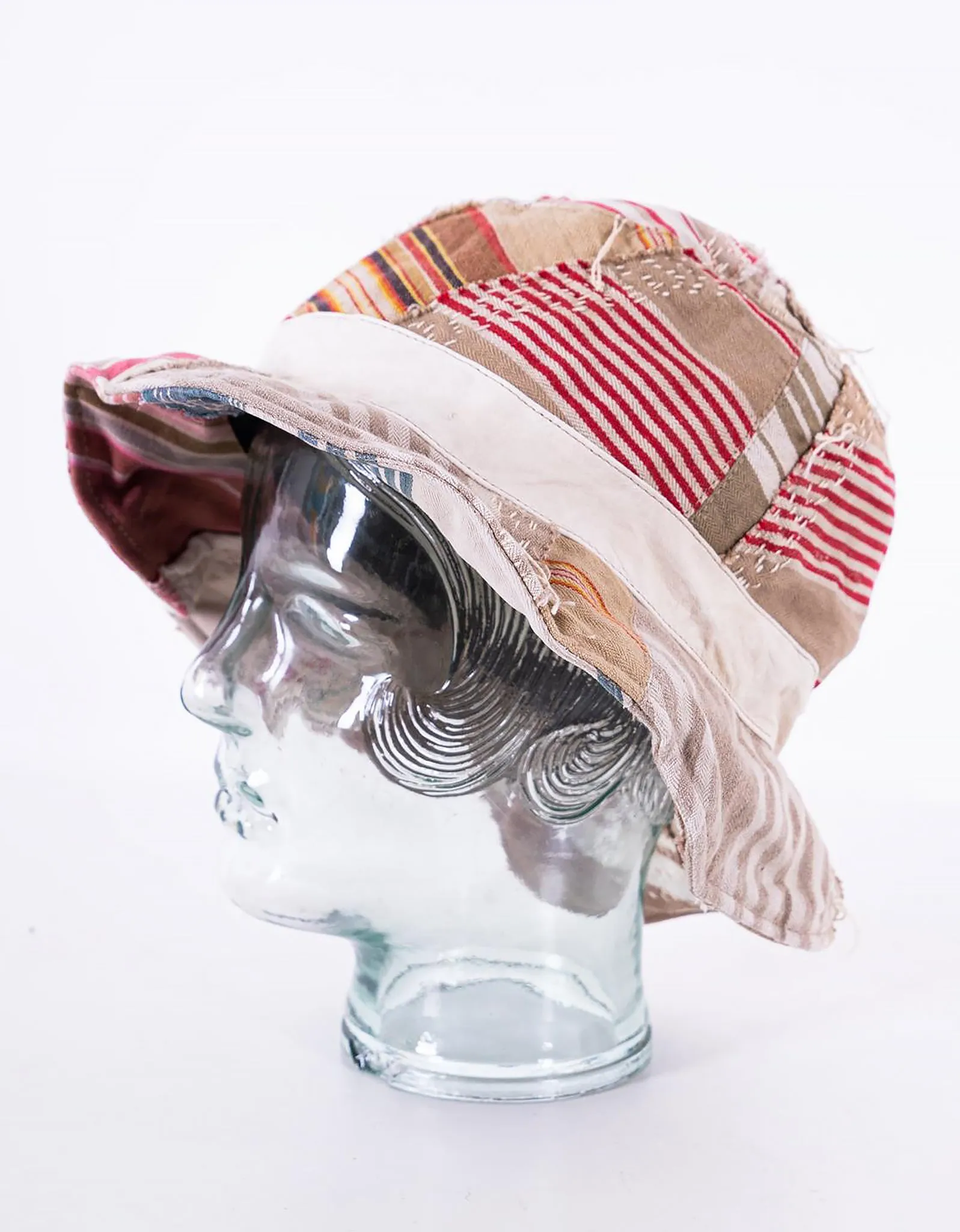 19th Century Ticking Wonky Hat sold by By Walid product image thumbnail 3