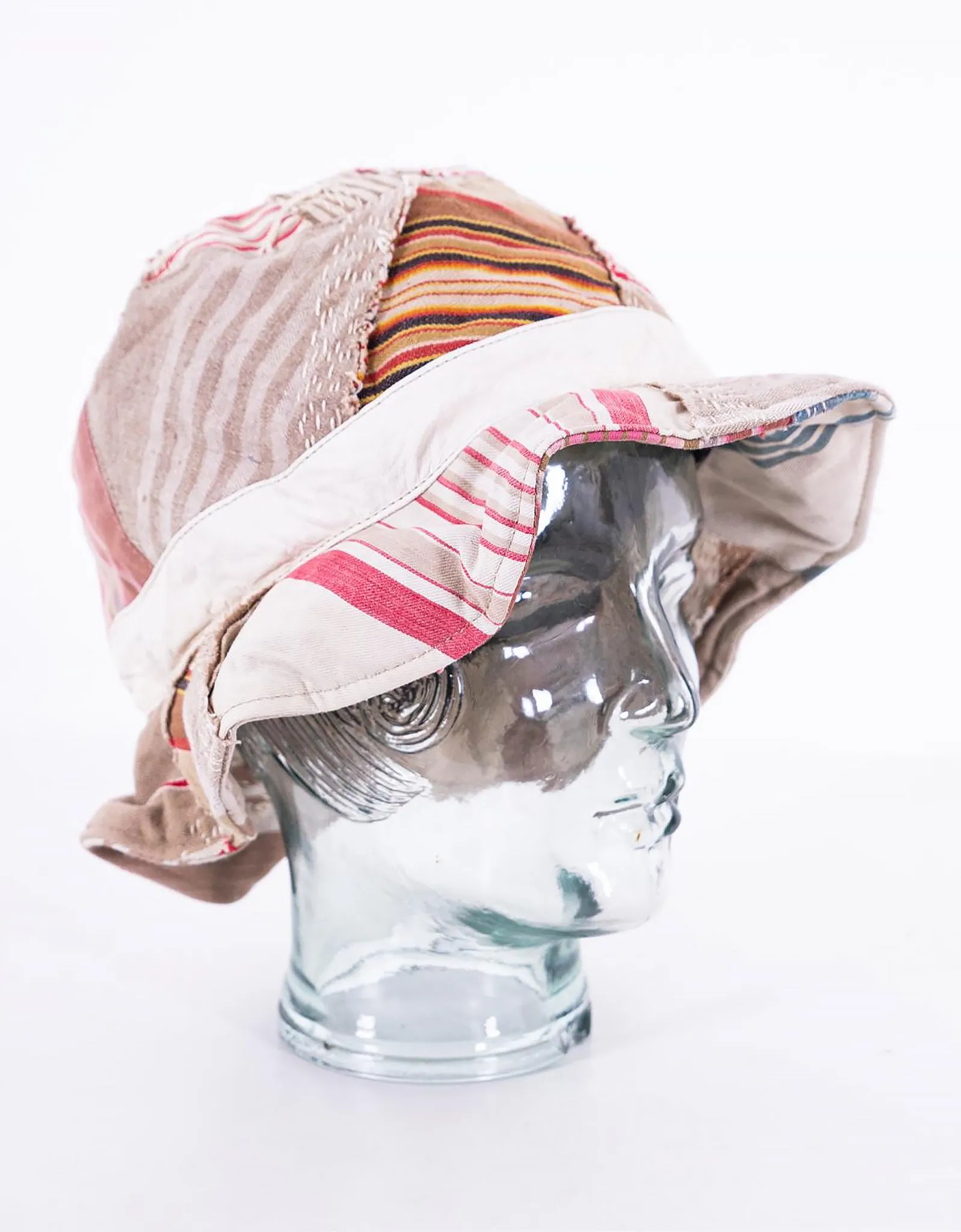 19th Century Ticking Wonky Hat sold by By Walid