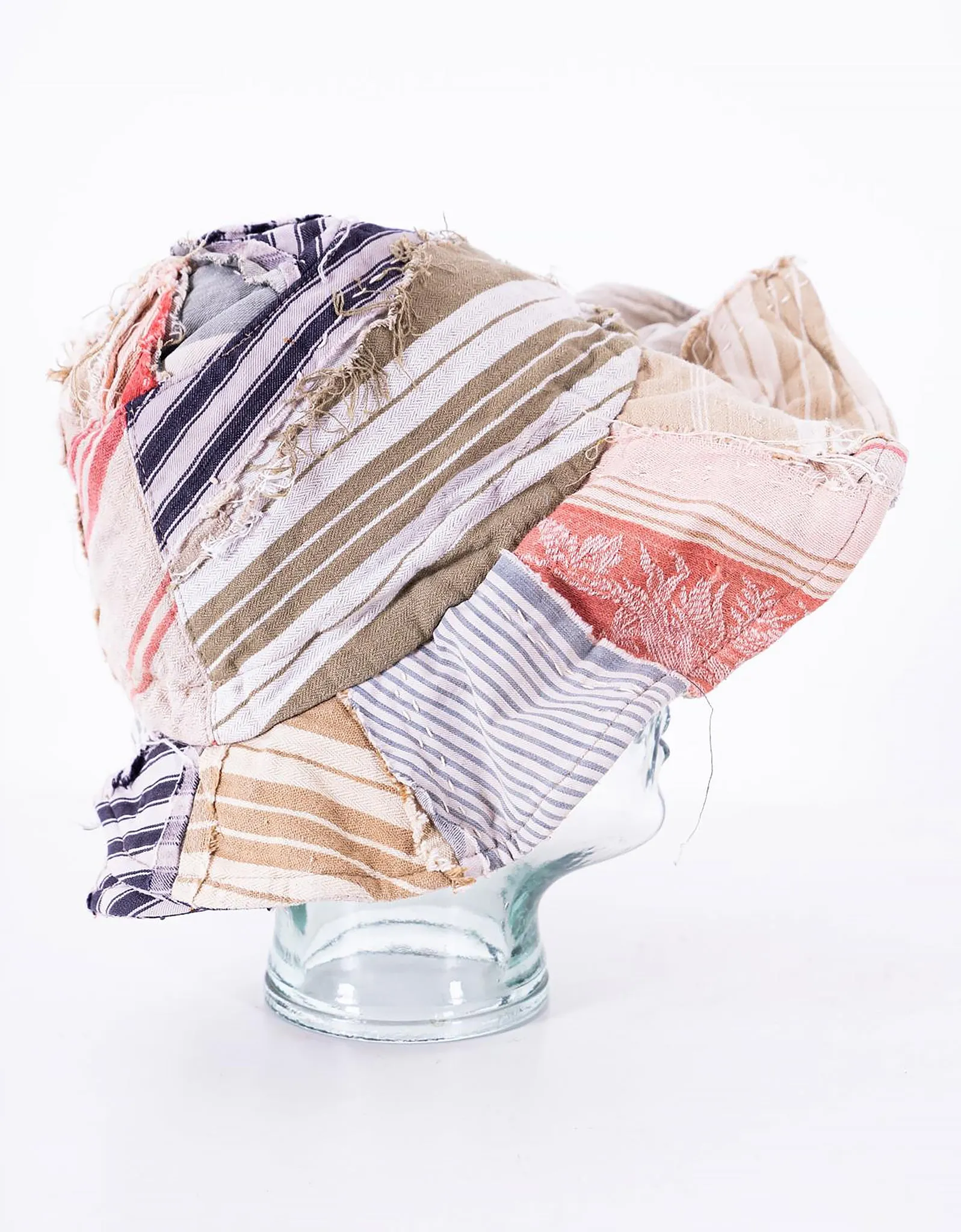 19th Century Ticking Fisherman's Hat sold by By Walid product image thumbnail 4