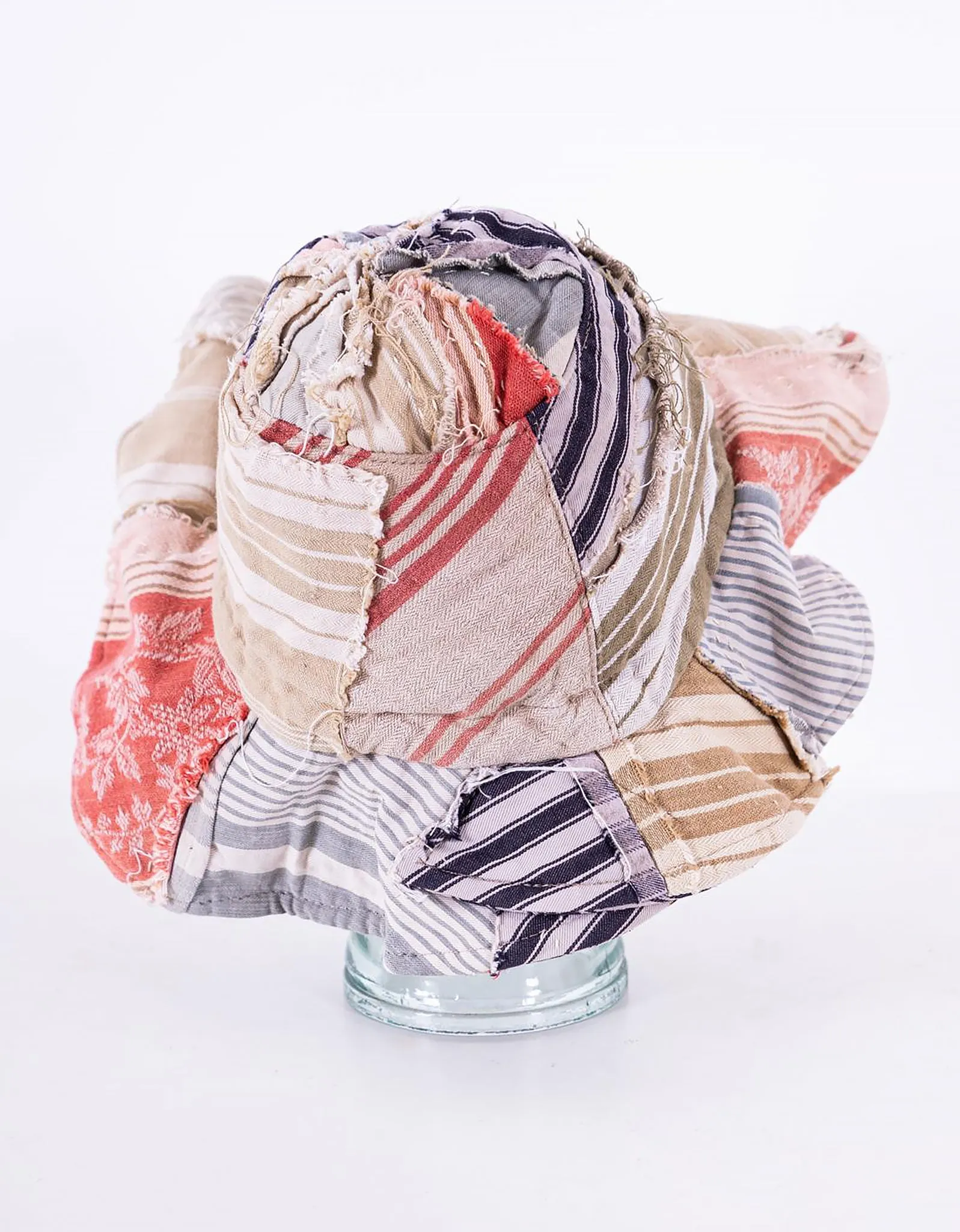 19th Century Ticking Fisherman's Hat sold by By Walid product image thumbnail 3