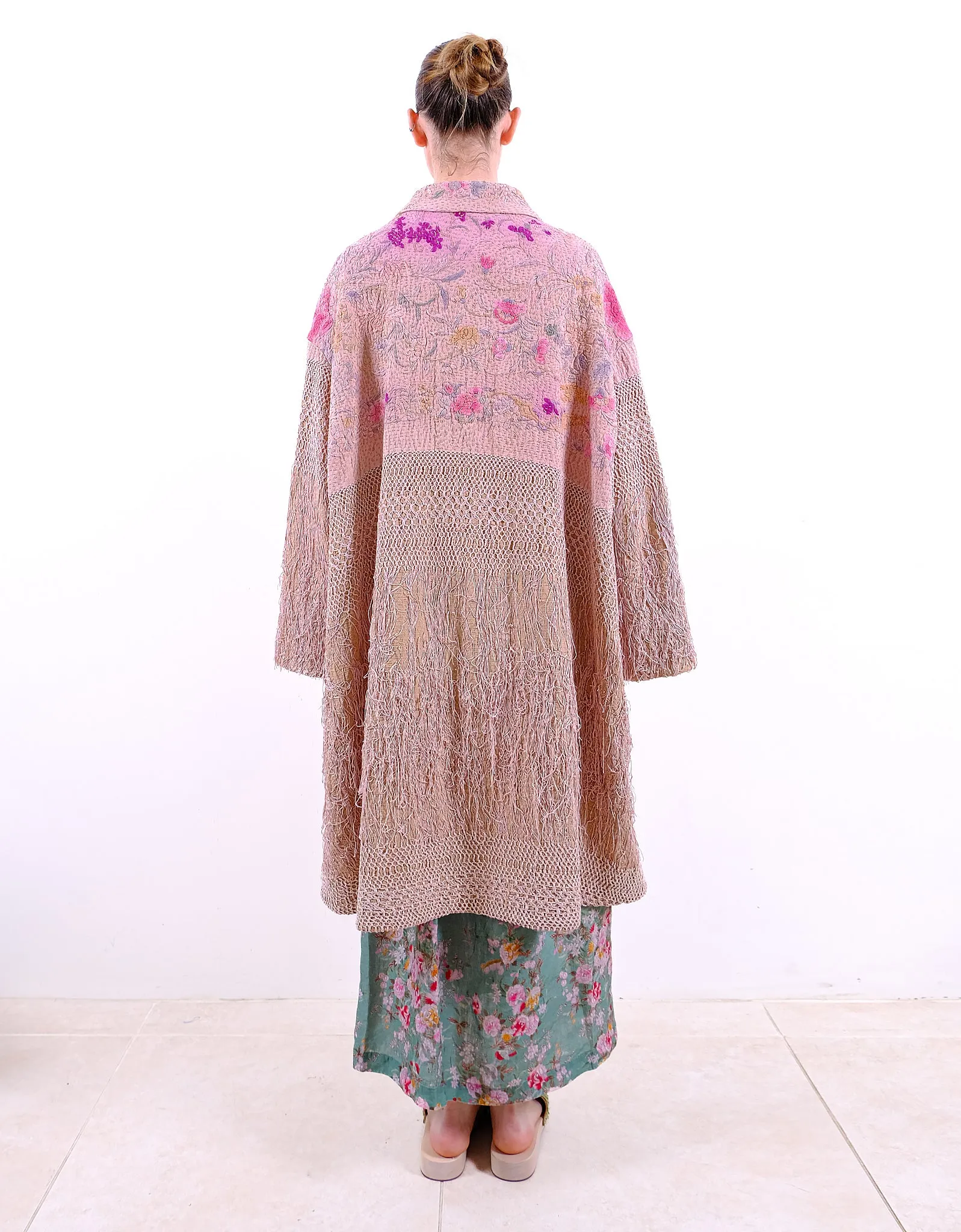19th Century Silk Georgina Swing Coat sold by By Walid product image thumbnail 4
