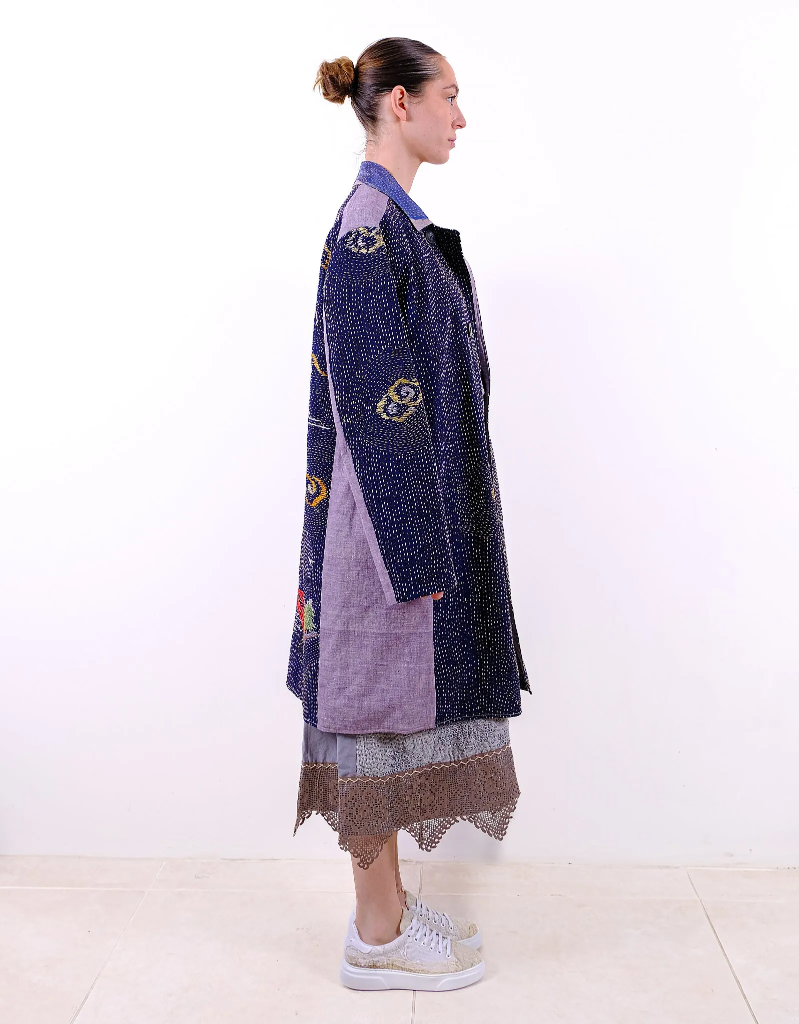 1920s Embroidered Kimono Rufus Coat sold by By Walid product image thumbnail 4