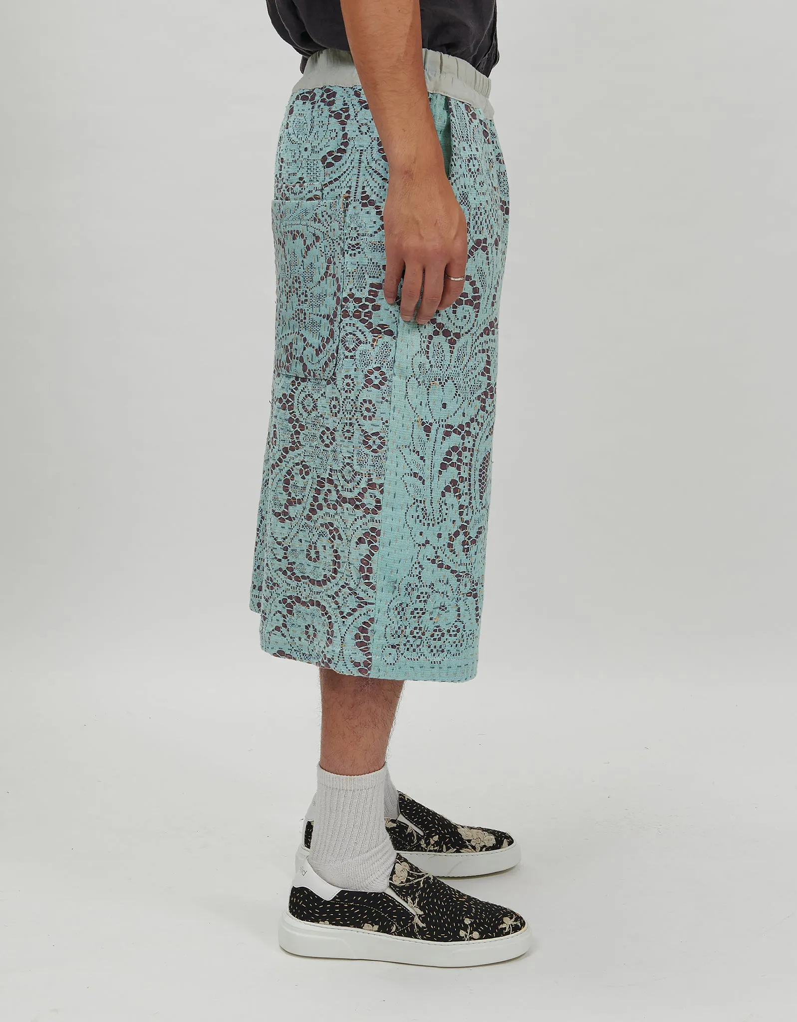 Antique Lace Bermuda Shorts sold by By Walid product image thumbnail 3