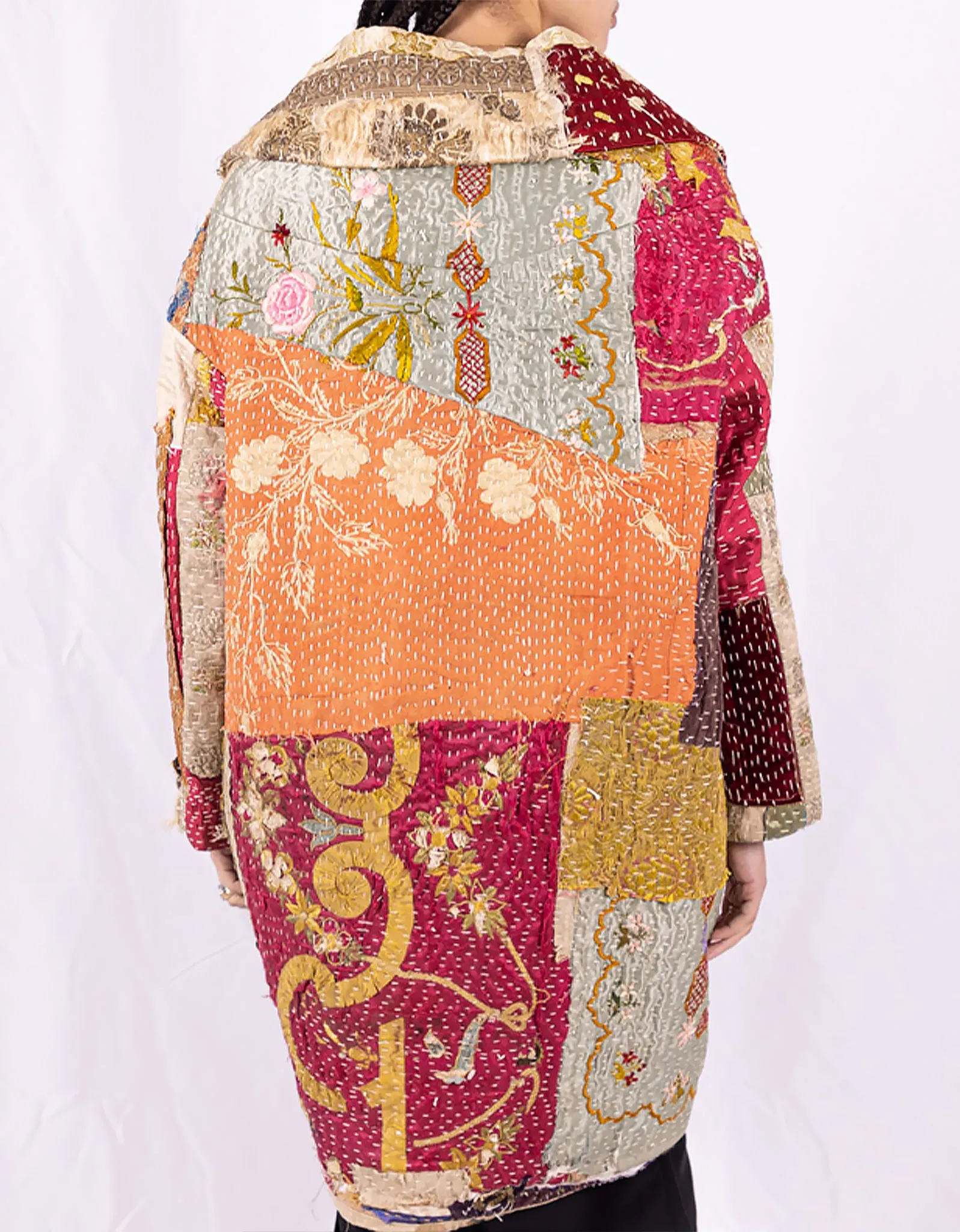 18th Century Silk Cocoon Coat sold by By Walid product image thumbnail 2