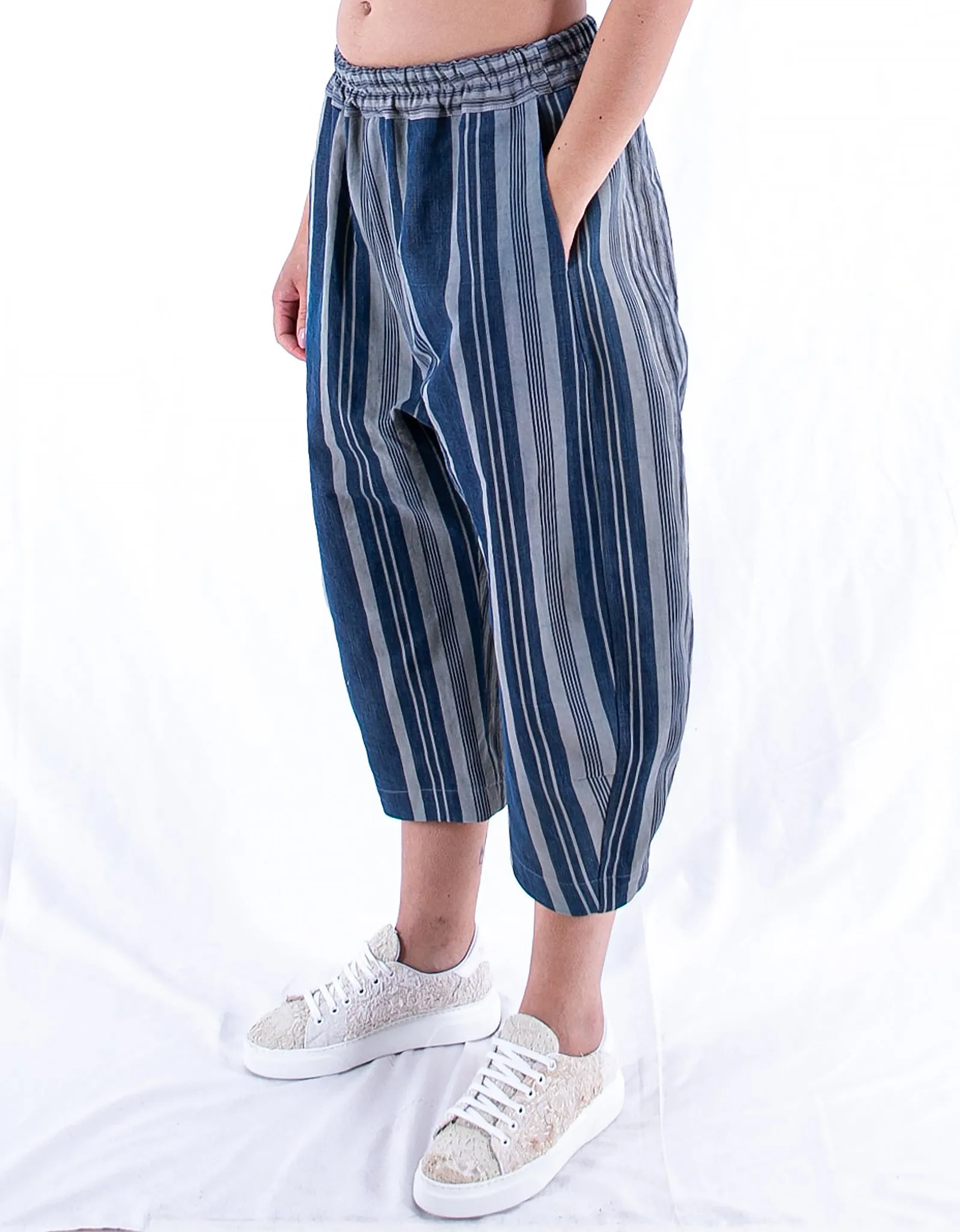 19th Century French Ticking Hitomi Trousers sold by By Walid product image thumbnail 3