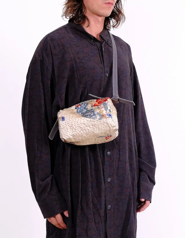 Antique Chinese Silk Digby Bag made by By Walid