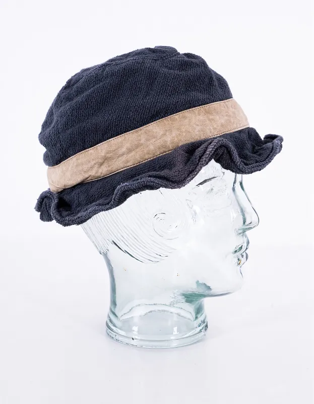 Vintage Hemp Linen Wonky Hat made by By Walid