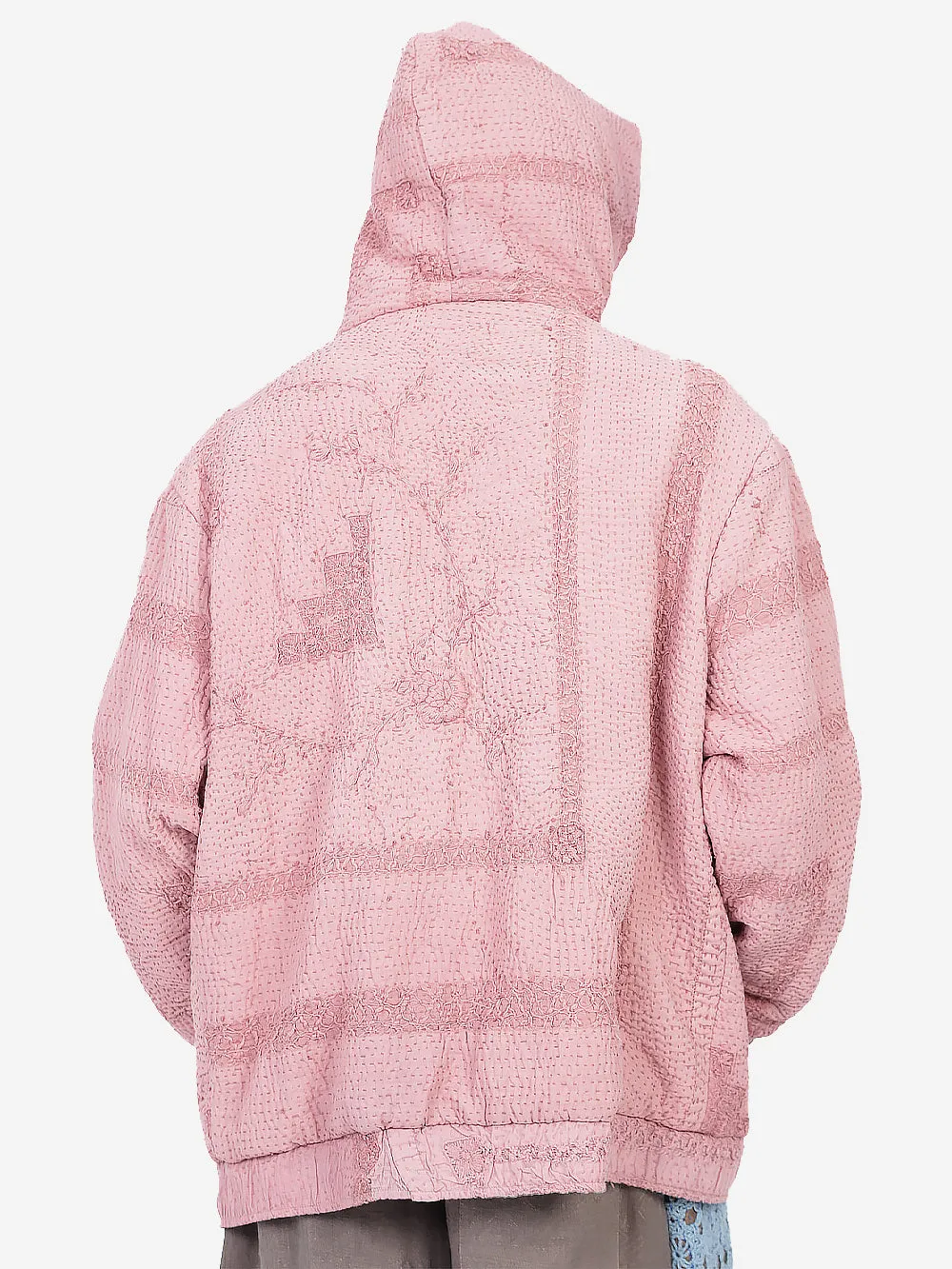 Wadded Venetian Backed Lace Zip Hoodie sold by By Walid product image thumbnail 2