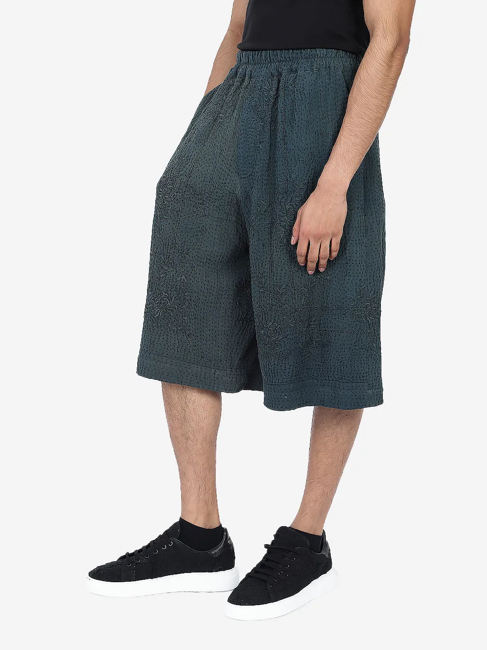 Venetian Backed Lace Bermudas sold by By Walid