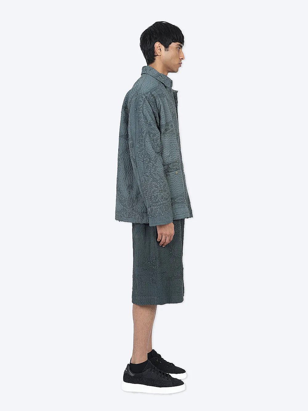 Wadded Venetian Backed Lace Rain Jacket sold by By Walid product image thumbnail 3