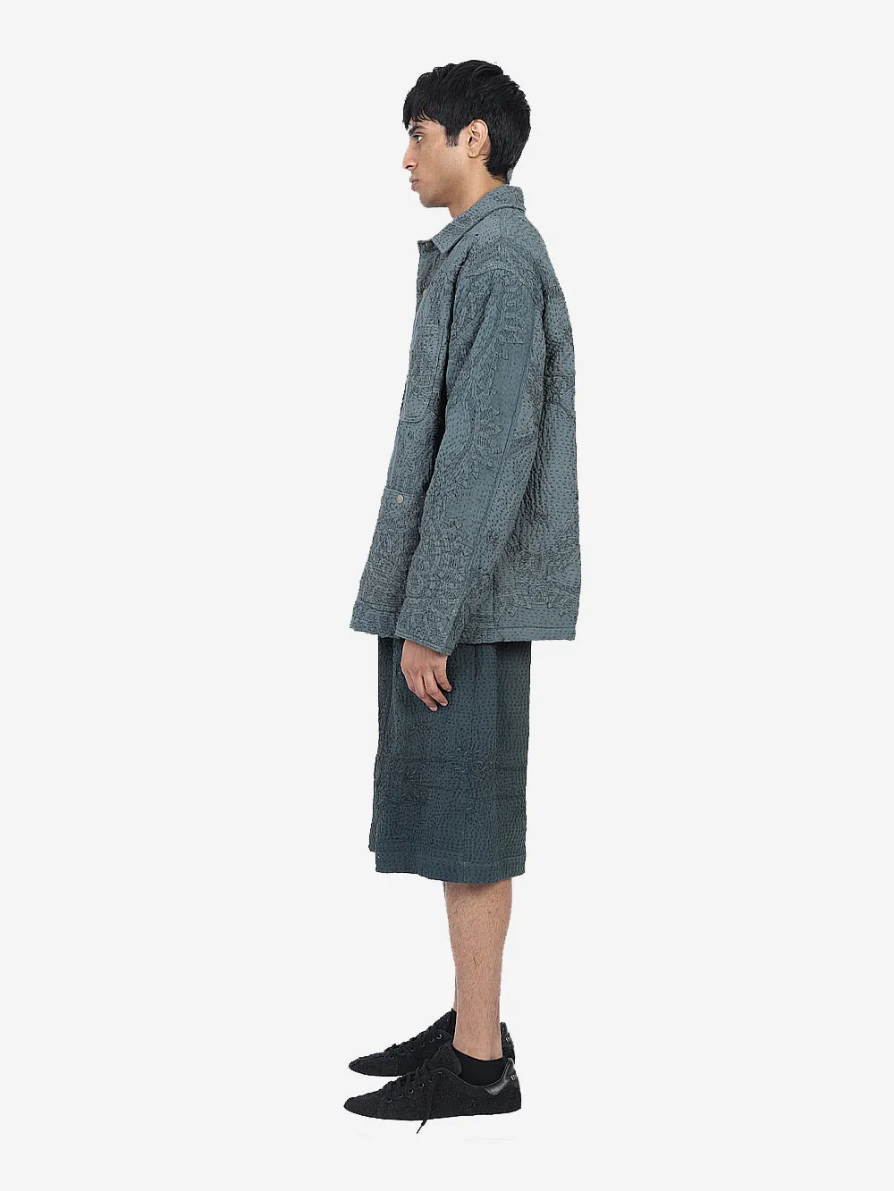 Wadded Venetian Backed Lace Rain Jacket sold by By Walid product image thumbnail 5