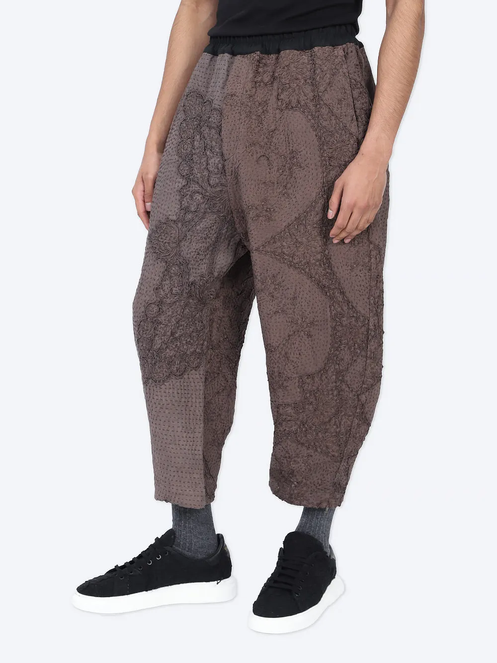 Venetian Backed Lace Joel Trouser sold by By Walid