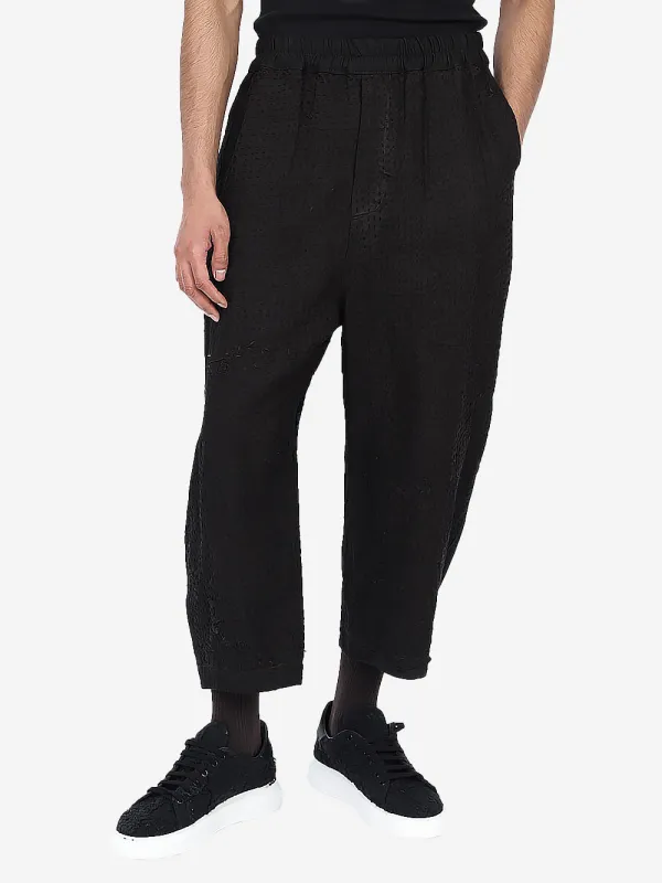 Venetian Backed Lace Joel Trouser sold by By Walid