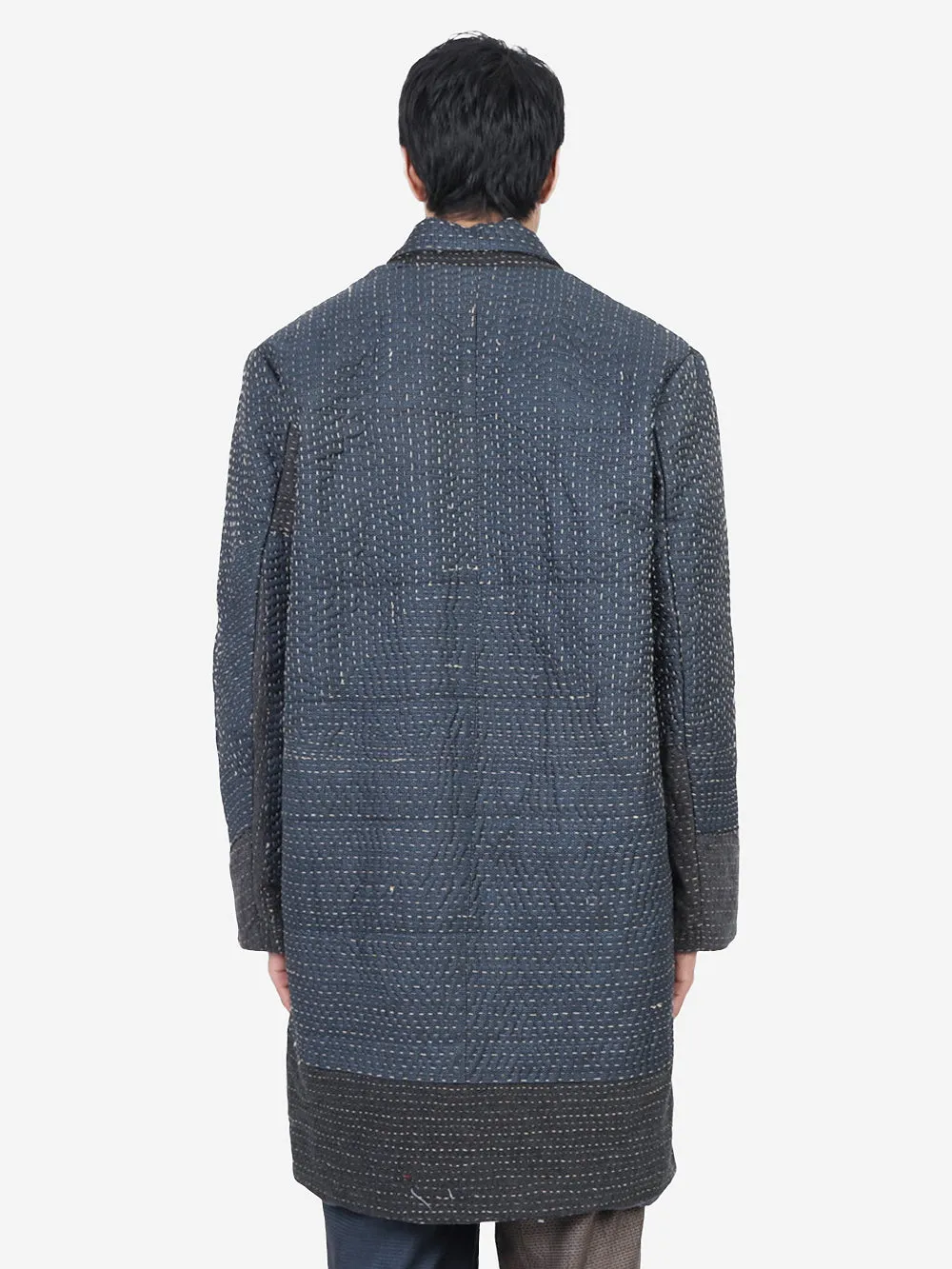Oshima Tsumugi Kimono Pacho Coat sold by By Walid product image thumbnail 2