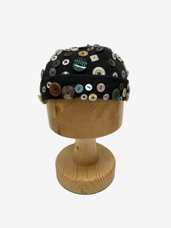 Button Queen Emperor Hat made by By Walid
