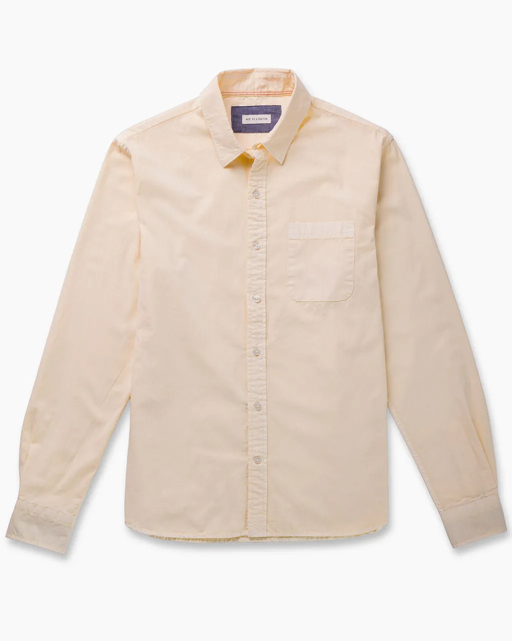 L/S Tailored Shirt - Compact Poplin - Parchment Vintage sold by Ace Rivington product image thumbnail 4