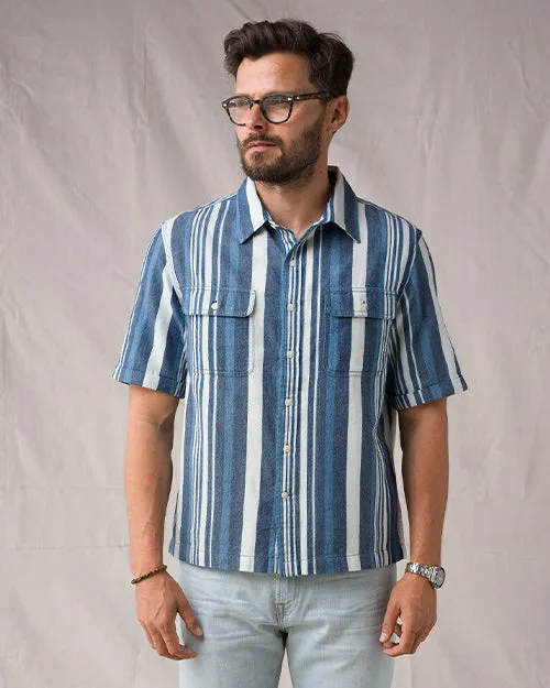 Weekend Shirt River Stripe - Soft Rinse sold by Ace Rivington product image thumbnail 2