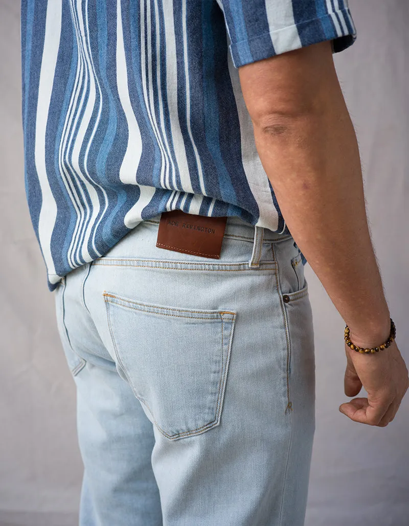 Weekend Shirt River Stripe - Soft Rinse sold by Ace Rivington product image thumbnail 5