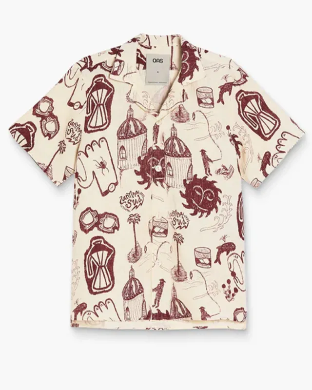 OAS Cantina Cuba - Linen Shirt made by OAS