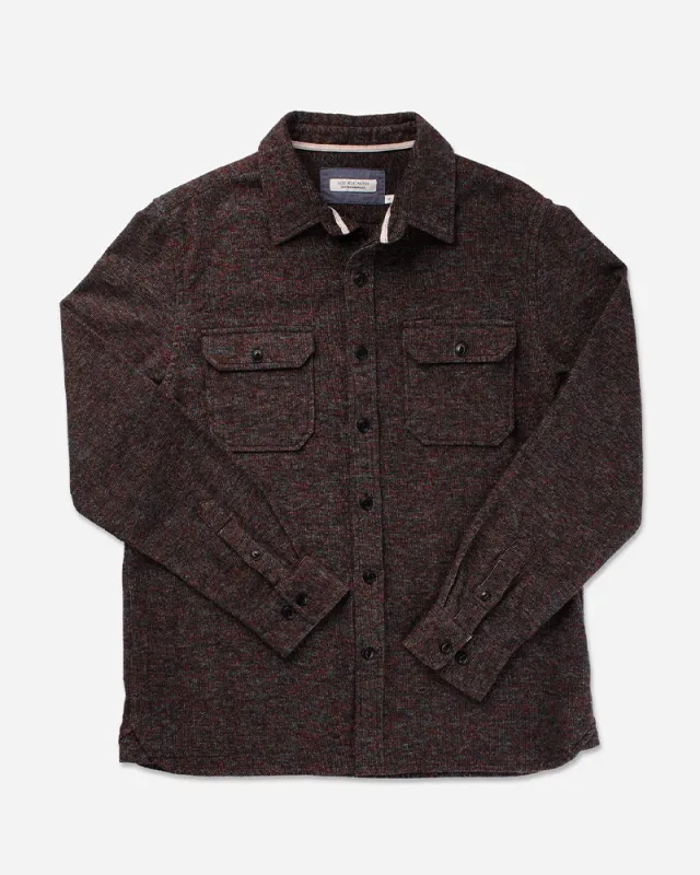 Short H1 - Winter Flannel - Utility Shirt - Cedar made by Ace Rivington