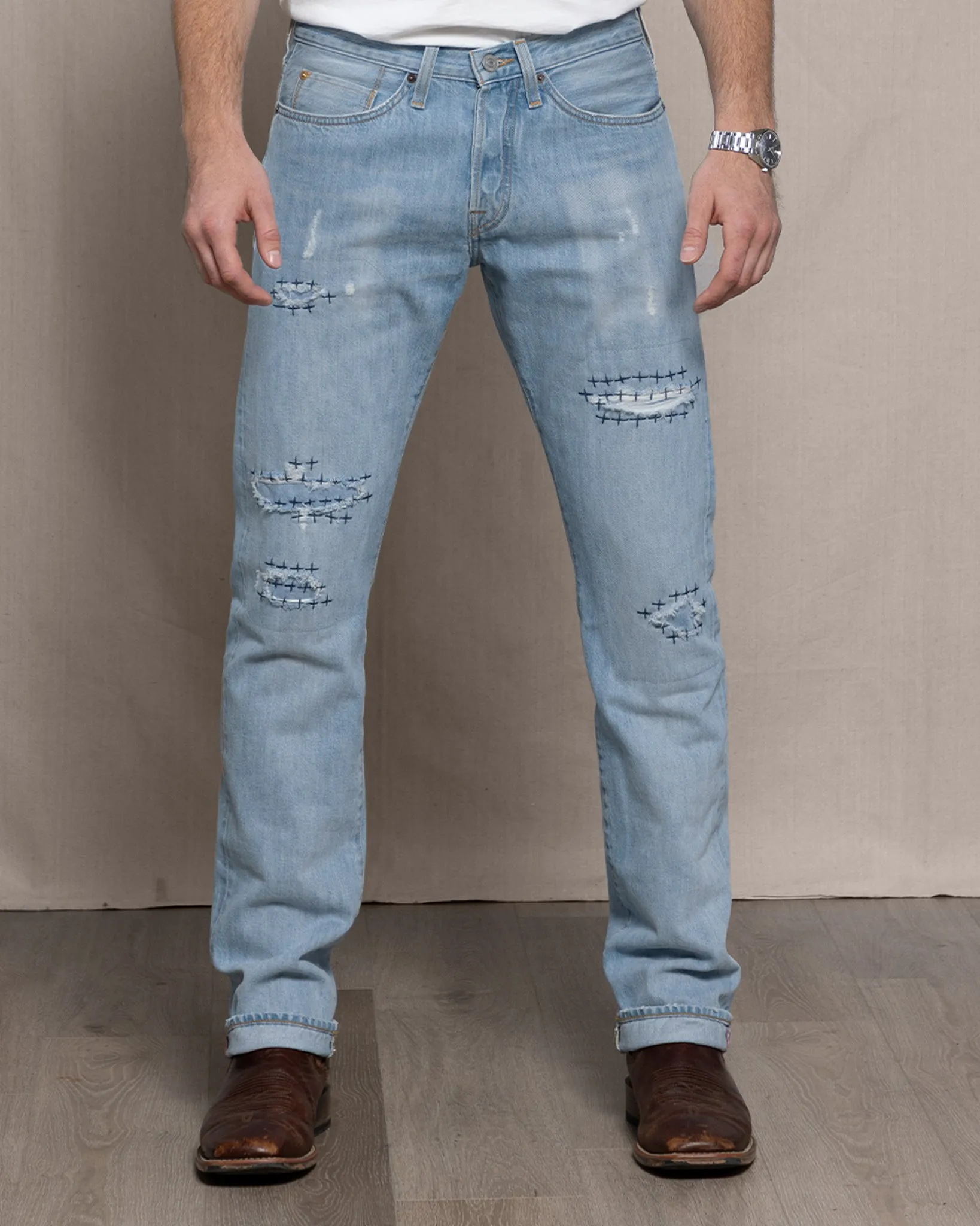 Harlan Straight – Archive Selvedge 12oz -Hitchhiker sold by Ace Rivington product image thumbnail 3