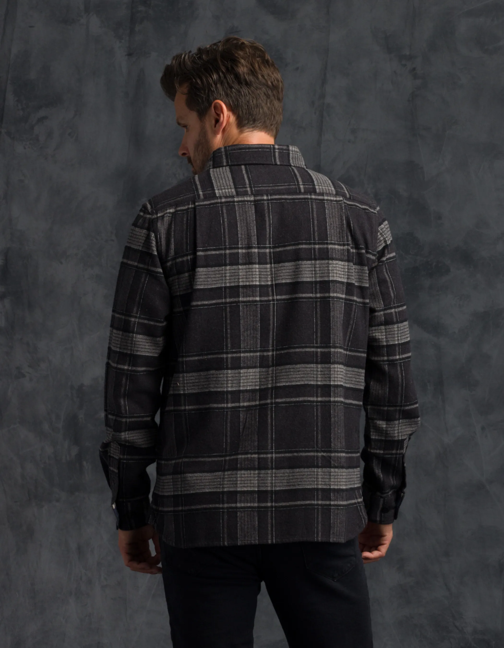 Winter Flannel - Utility Shirt - Stone Window sold by Ace Rivington product image thumbnail 4
