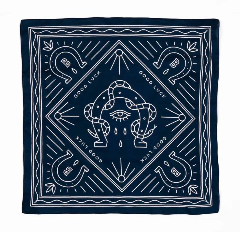 "Good Luck" made by Bandits Bandanas