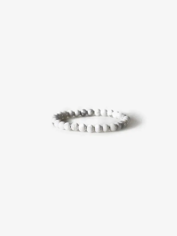 Earth Bracelet - White Howlite made by Ace Rivington