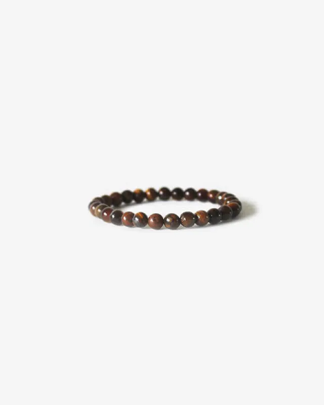 Earth Bracelet - Gold Tiger Eye made by Ace Rivington