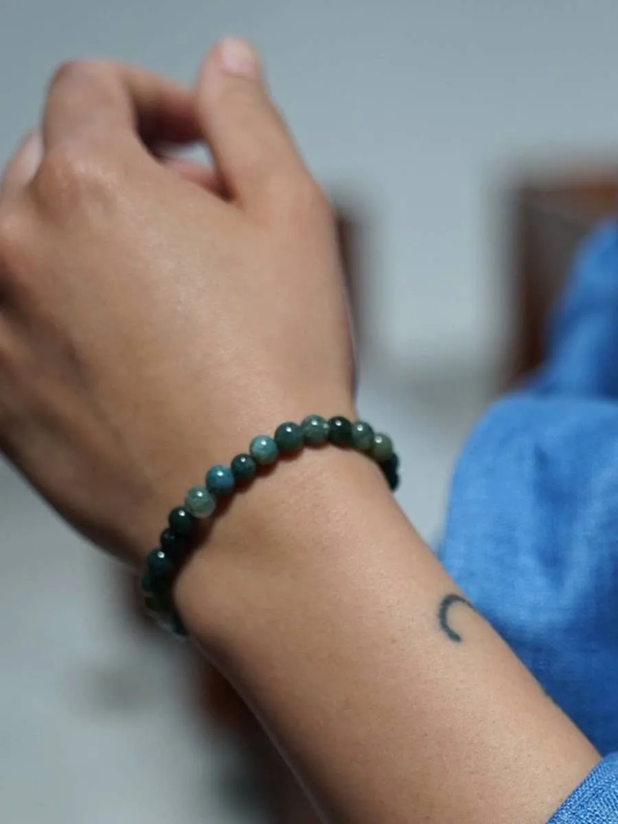 Earth Bracelet - Green Agate sold by Ace Rivington product image thumbnail 2