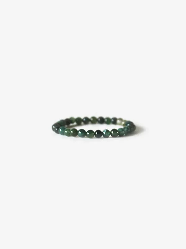 Earth Bracelet - Green Agate made by Ace Rivington