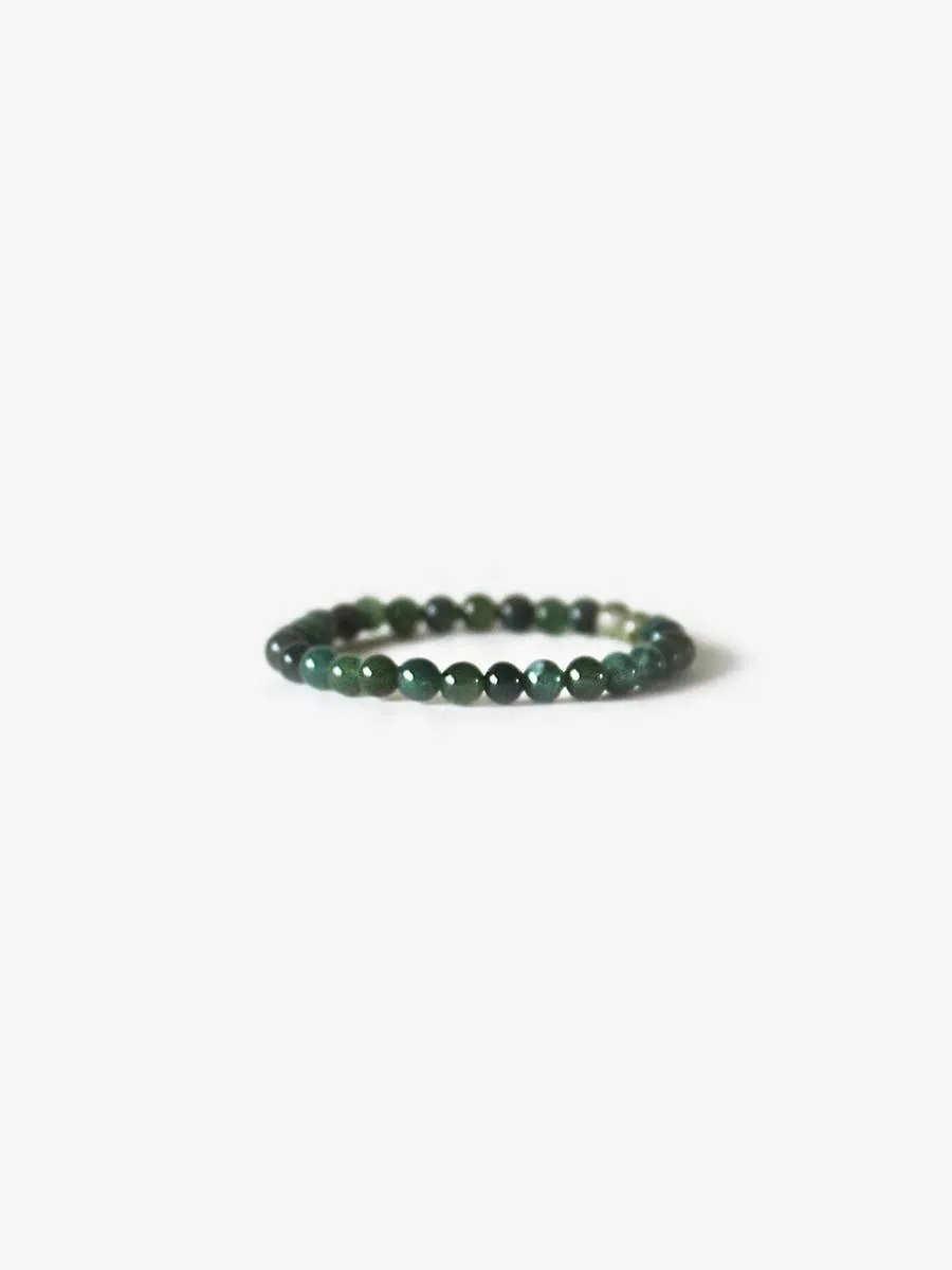 Earth Bracelet - Green Agate sold by Ace Rivington