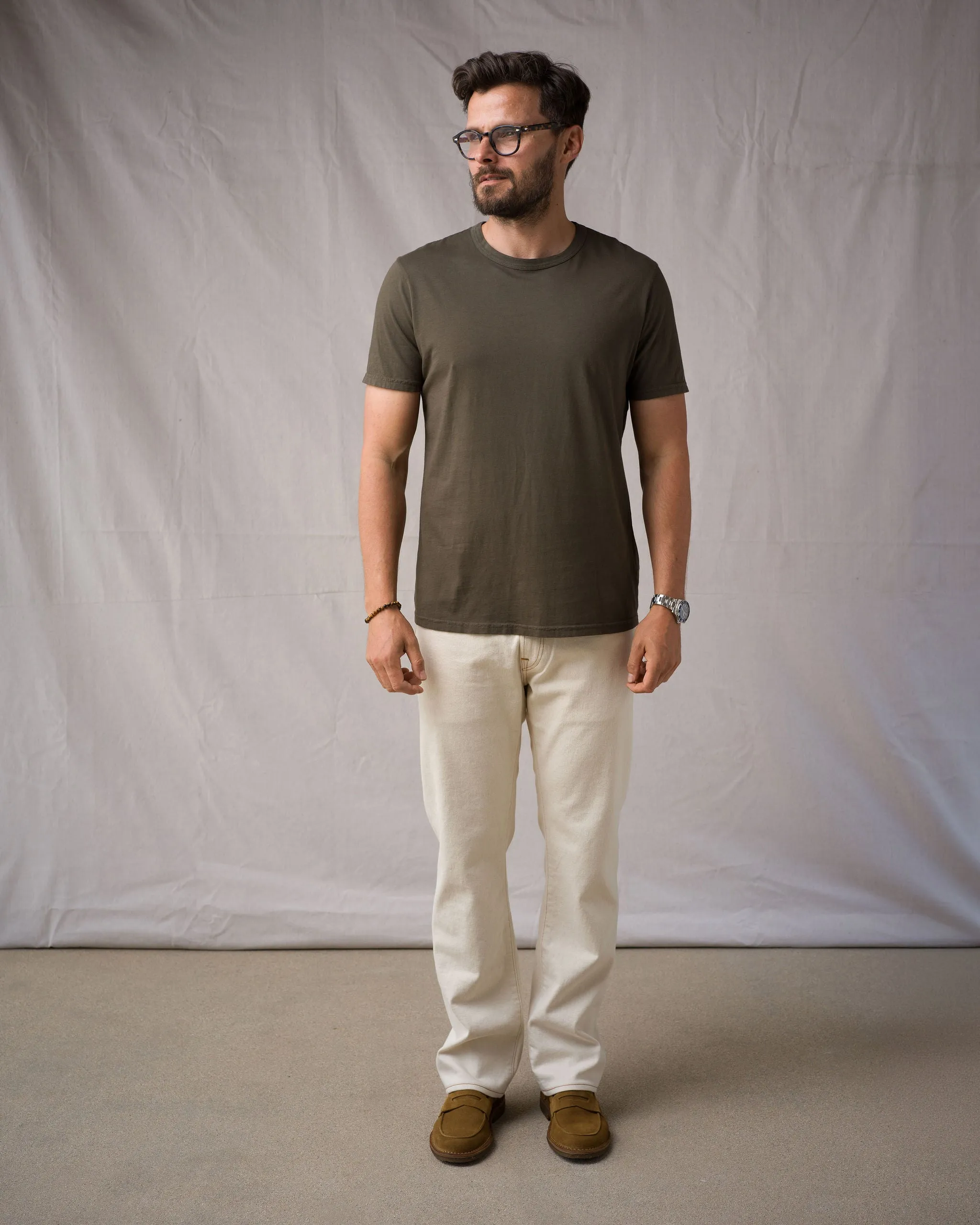 Super Soft "Supima" Cotton Tee - Military sold by Ace Rivington product image thumbnail 2