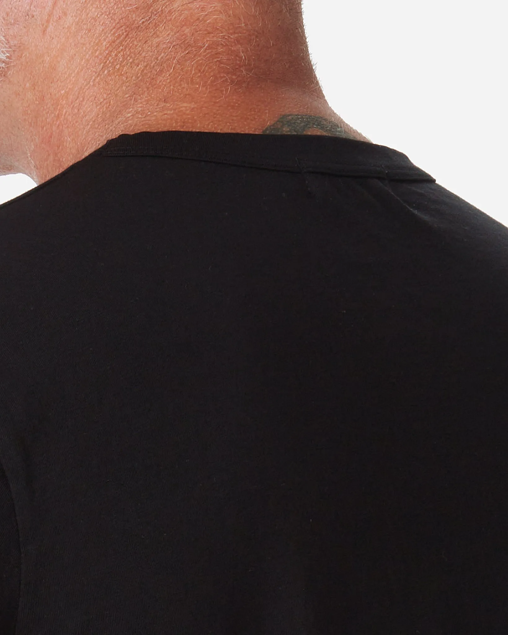 Super Soft "Supima" Cotton Tee - Black sold by Ace Rivington product image thumbnail 4