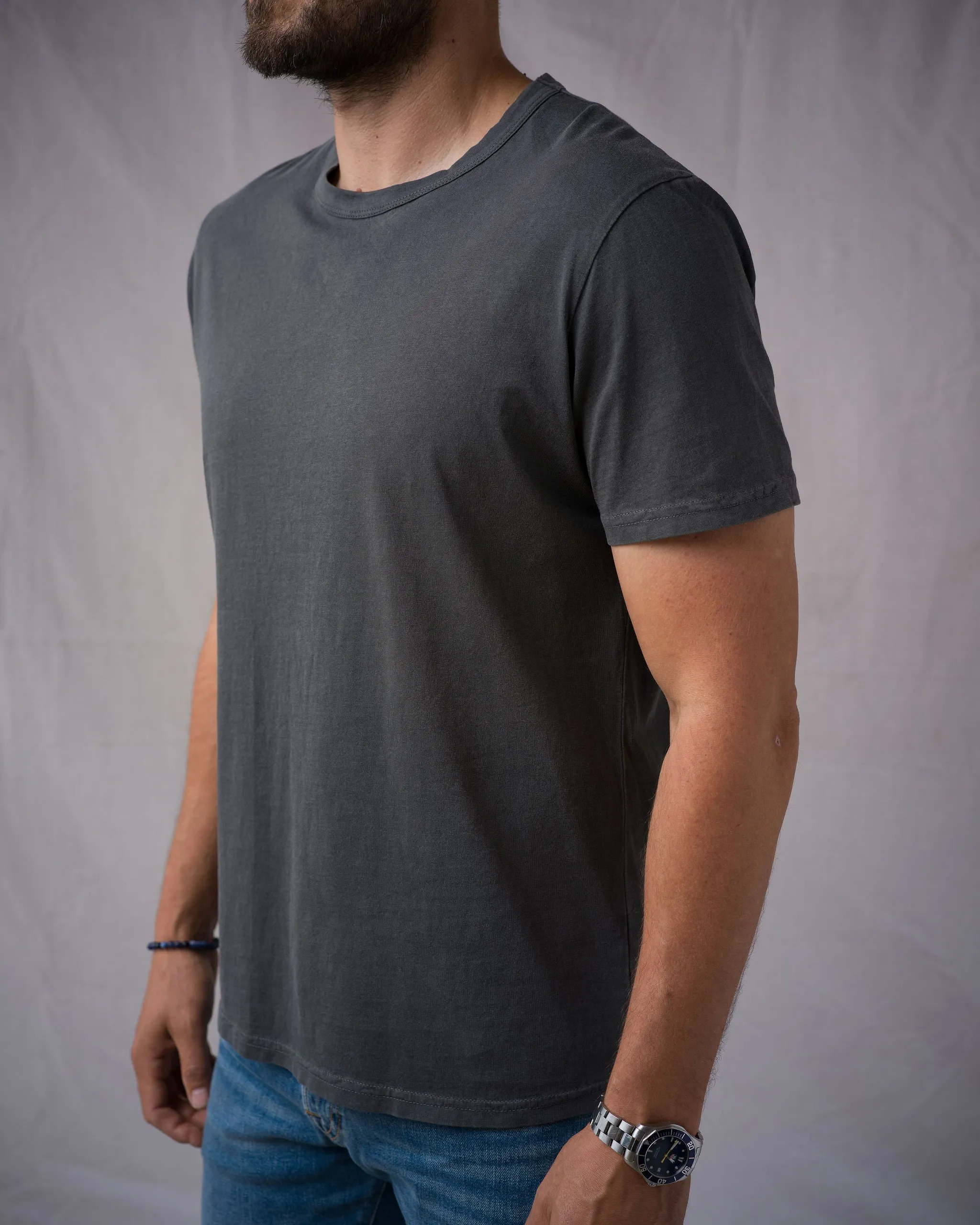 Super Soft "Supima" Cotton Tee - Carbon sold by Ace Rivington product image thumbnail 2