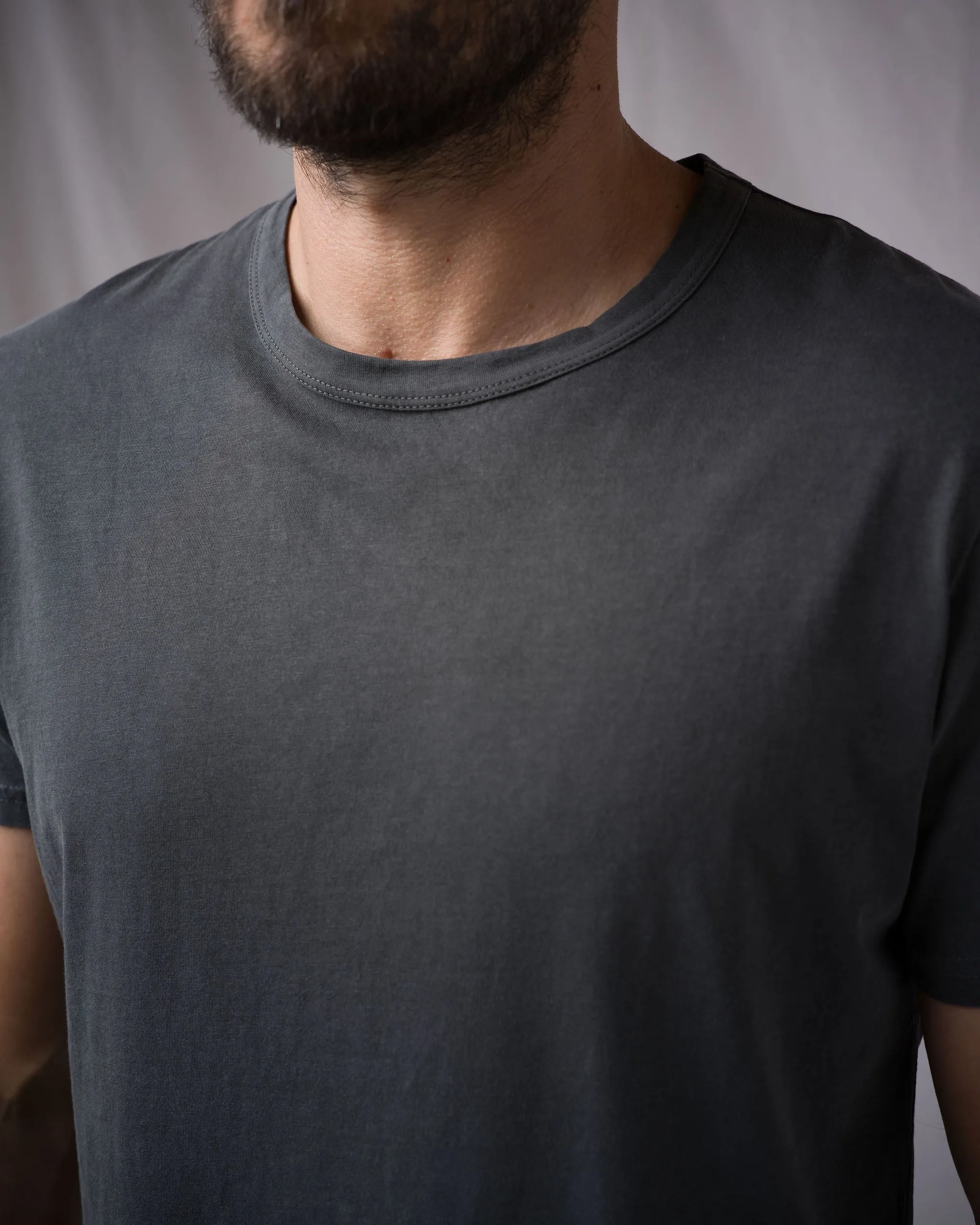 Super Soft "Supima" Cotton Tee - Carbon sold by Ace Rivington product image thumbnail 4