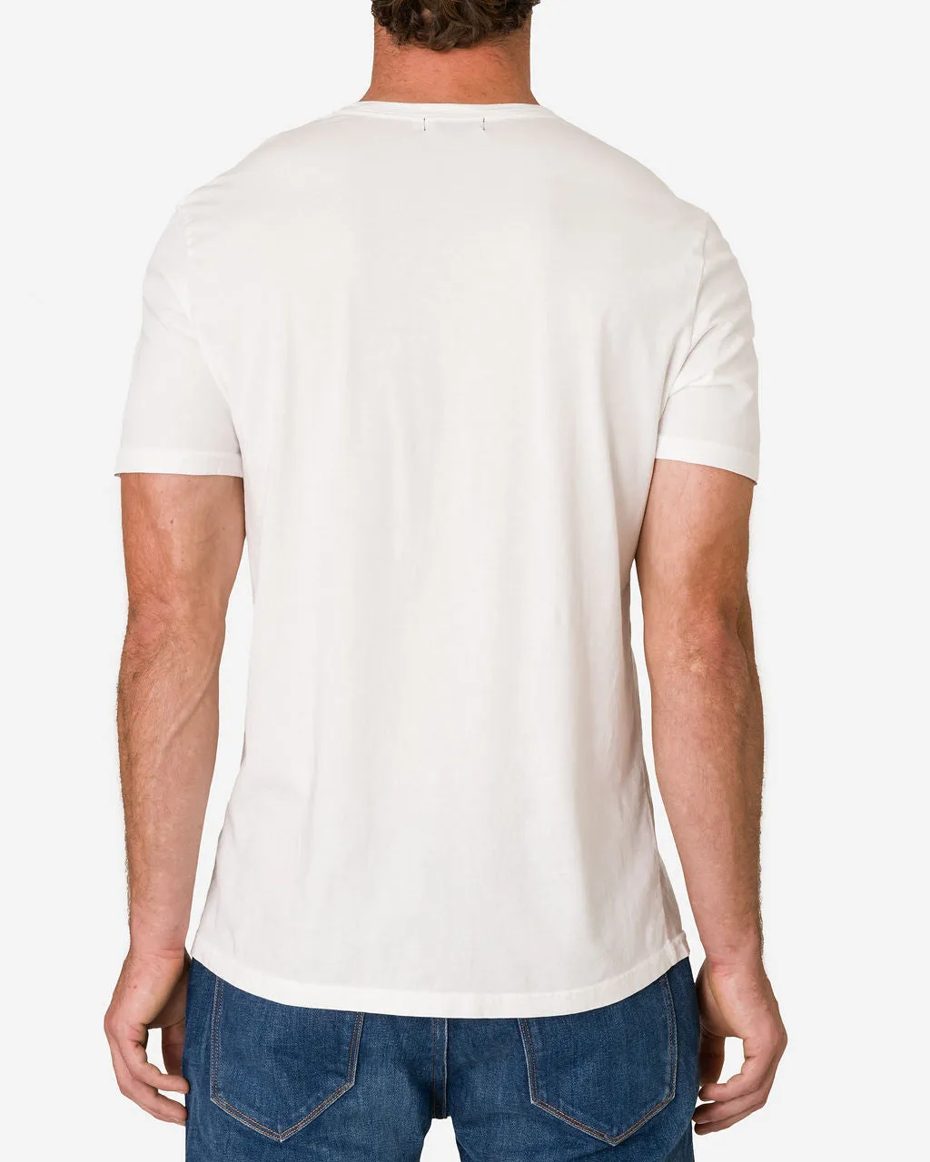 Super Soft "Supima" Cotton Tee - Chalk sold by Ace Rivington product image thumbnail 2