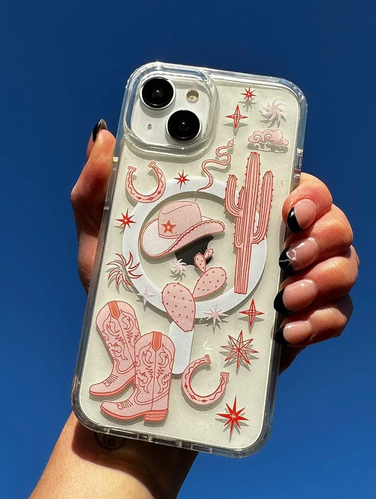 Pink Cowgirl MagSafe iPhone Case sold by Skinnydip London product image thumbnail 2