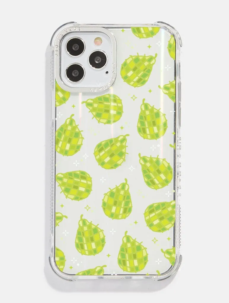 Ely x Skinnydip Disco Pear Shock iPhone Case sold by Skinnydip London