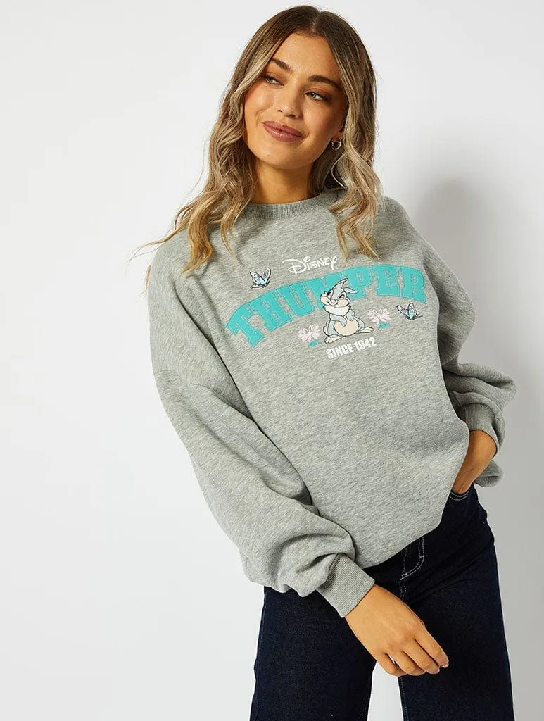 Disney Thumper Varsity Sweatshirt sold by Skinnydip London product image thumbnail 2